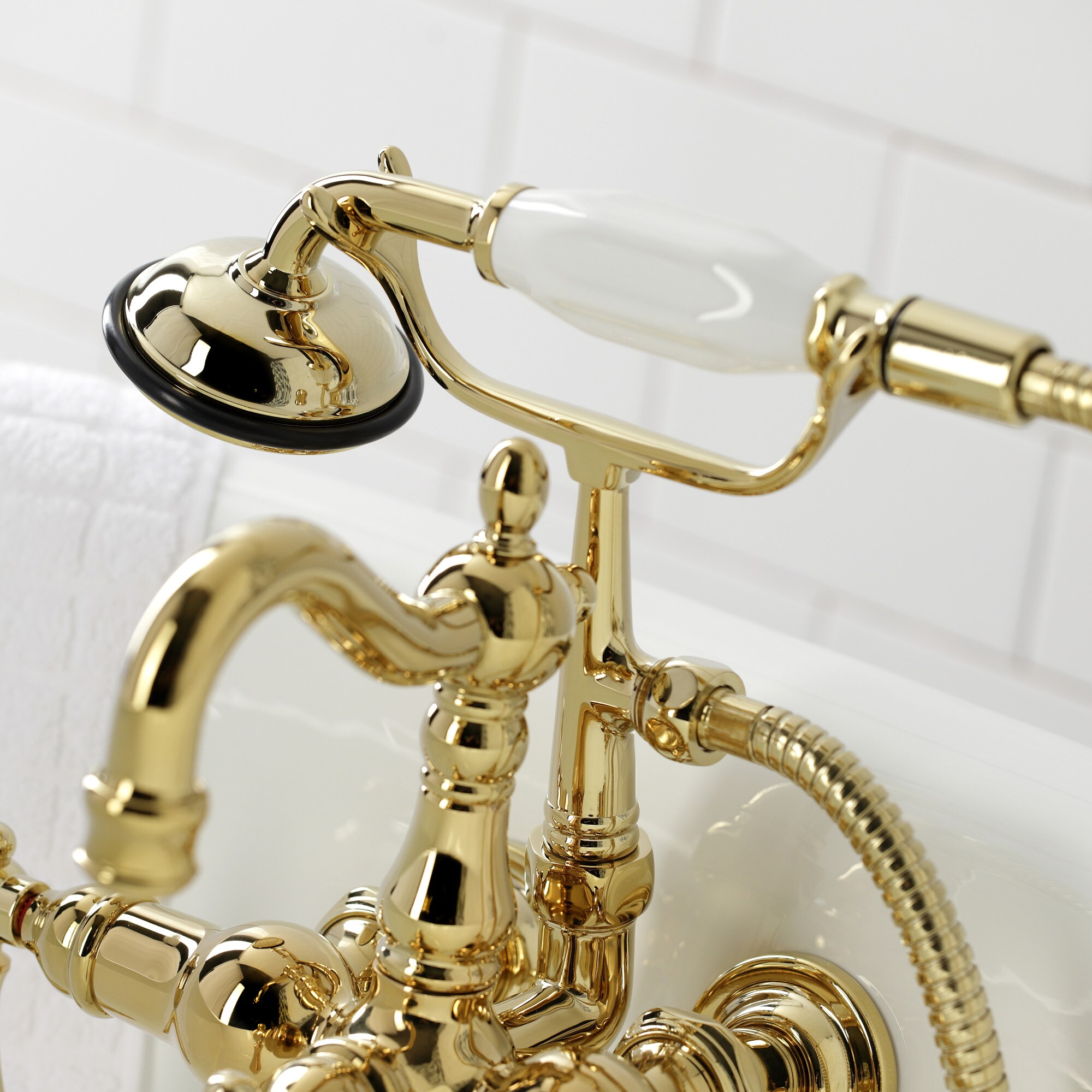 Kingston Brass WLCA1009T2 Roman-Tub-Faucets - View #6