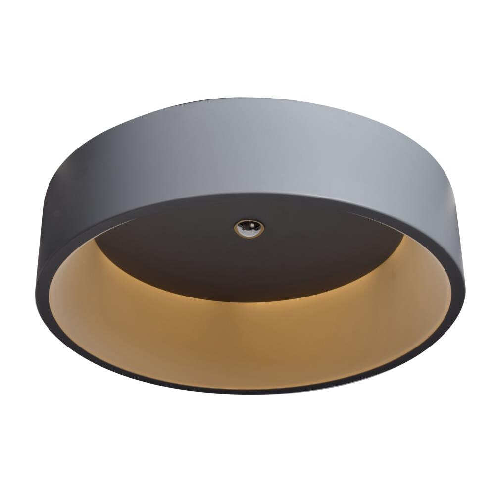 Access Lighting 50939LEDD-GRY/ACR Radiant 1-Light Gray LED Flush Mount Light