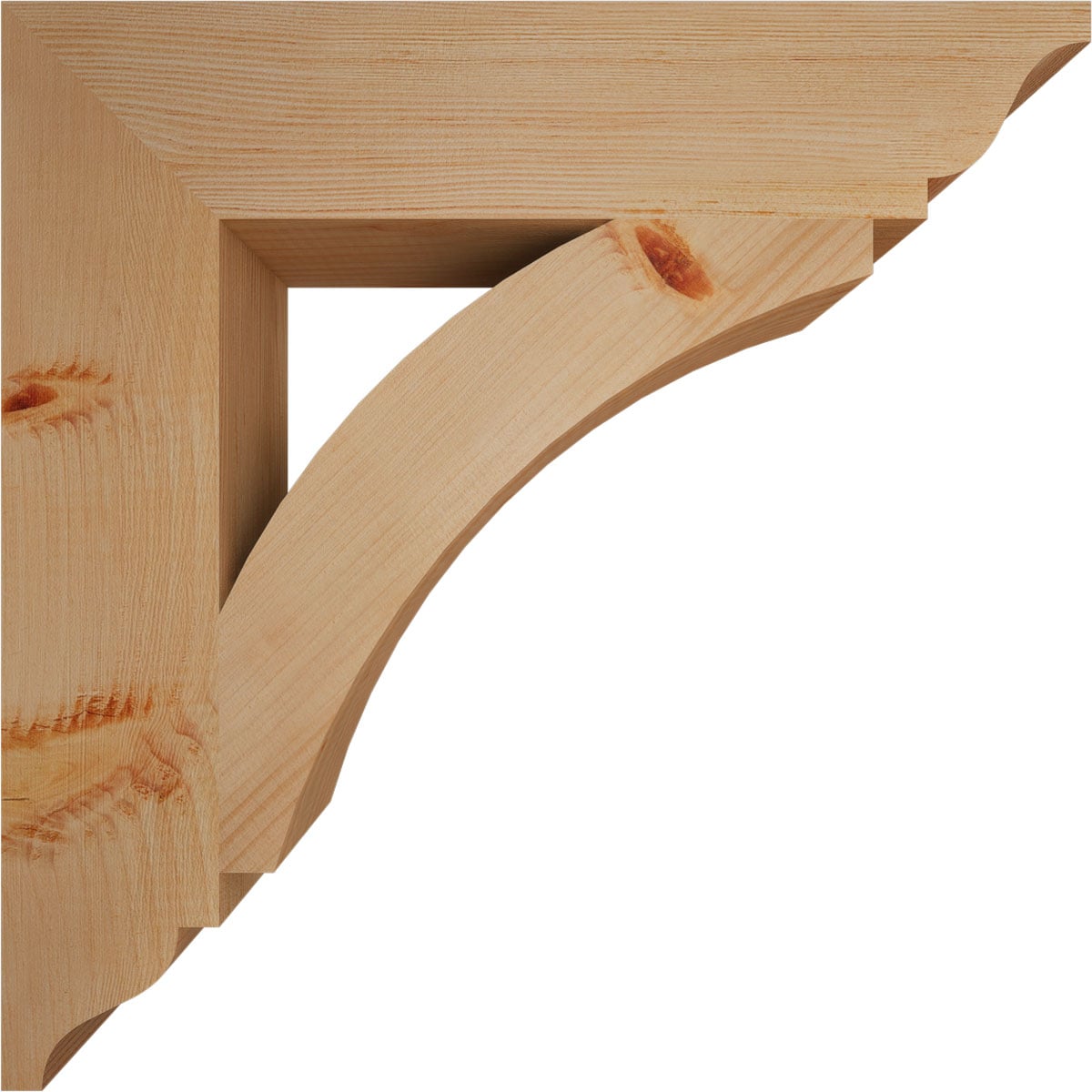 Ekena Millwork BKT04X20X20THR01SDF Exterior-Brackets-Braces - View #3