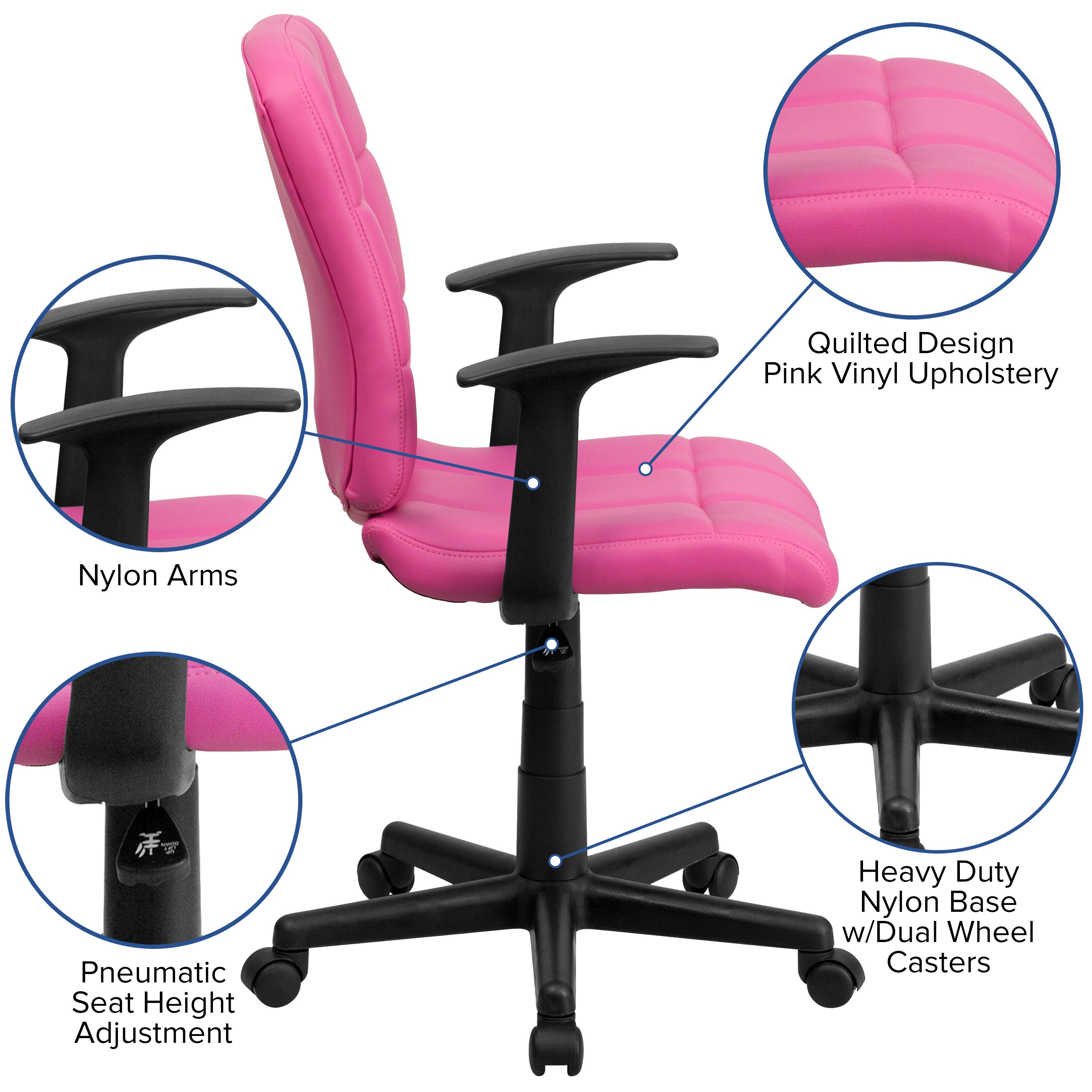 Emma + Oliver 889142477228 Office-Chairs - View #3