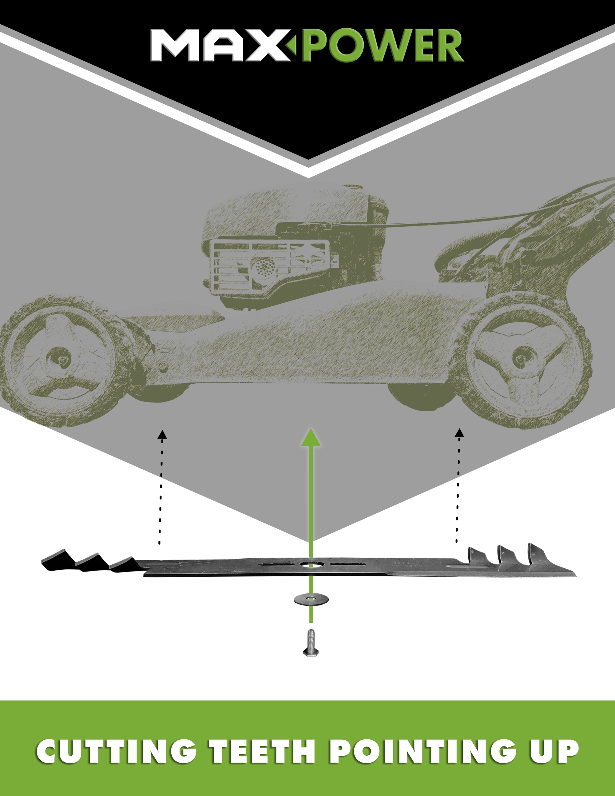 MaxPower 331713XB Ope-Mower-Blades - View #8