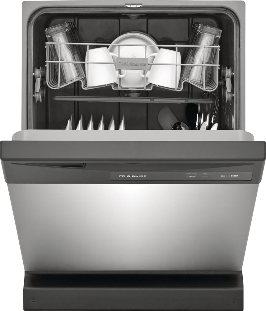 Frigidaire - 24 Built-In Dishwasher - Stainless Steel