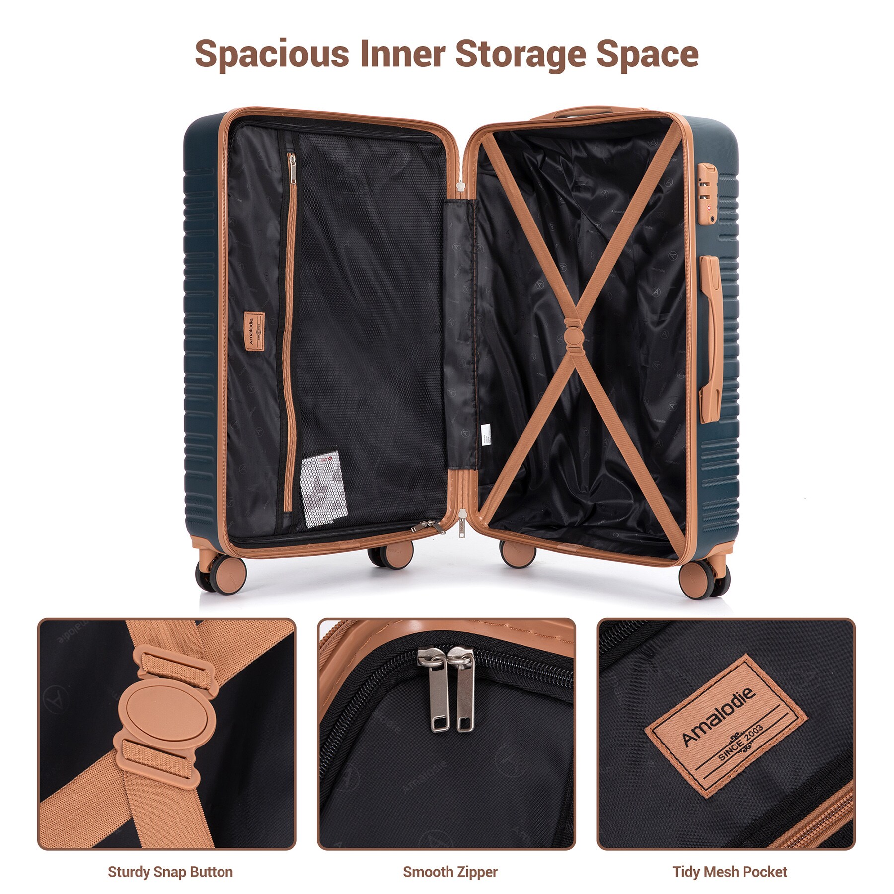 SINOFURN SYD9600003WT Luggage-And-Luggage-Sets - View #3