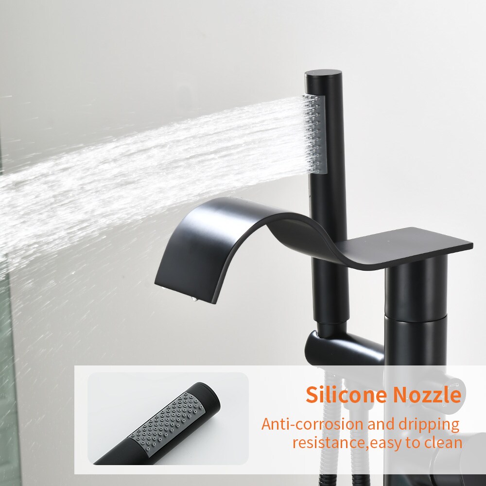 WELLFOR WASP002MB Roman-Tub-Faucets - View #9
