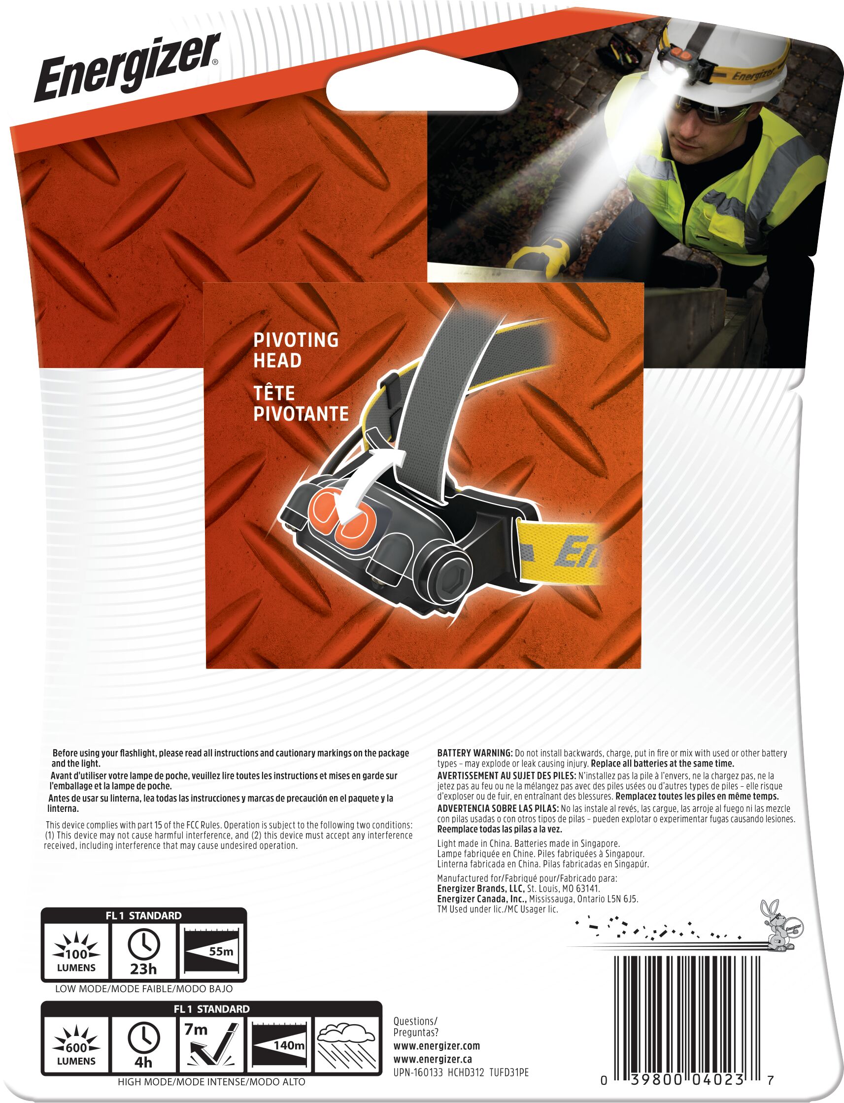 Energizer TUFHD31PE headlamps - View #9