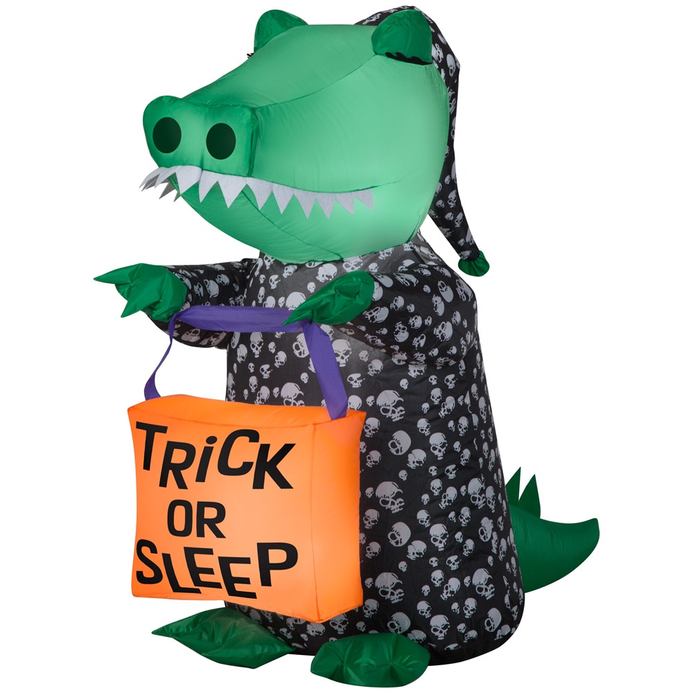 Gemmy 2.8-ft Lighted Inflatable In The Outdoor Halloween Decorations ...