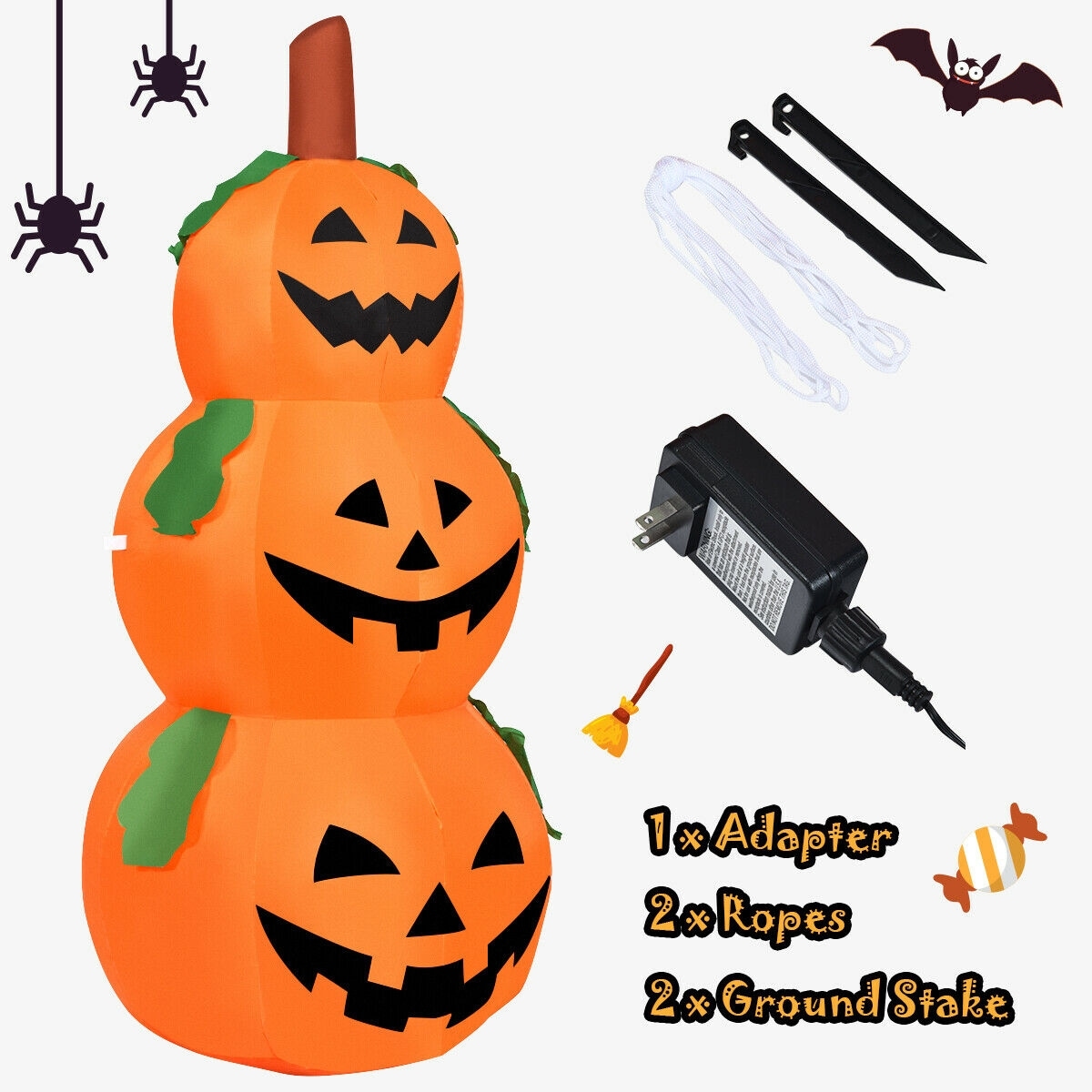 WELLFOR CM-HWY-22761US Outdoor-Halloween-Decor - View #5