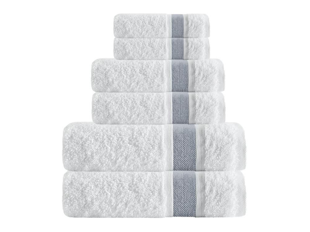 Gracious Turkish Cotton 6 Piece Towel Set