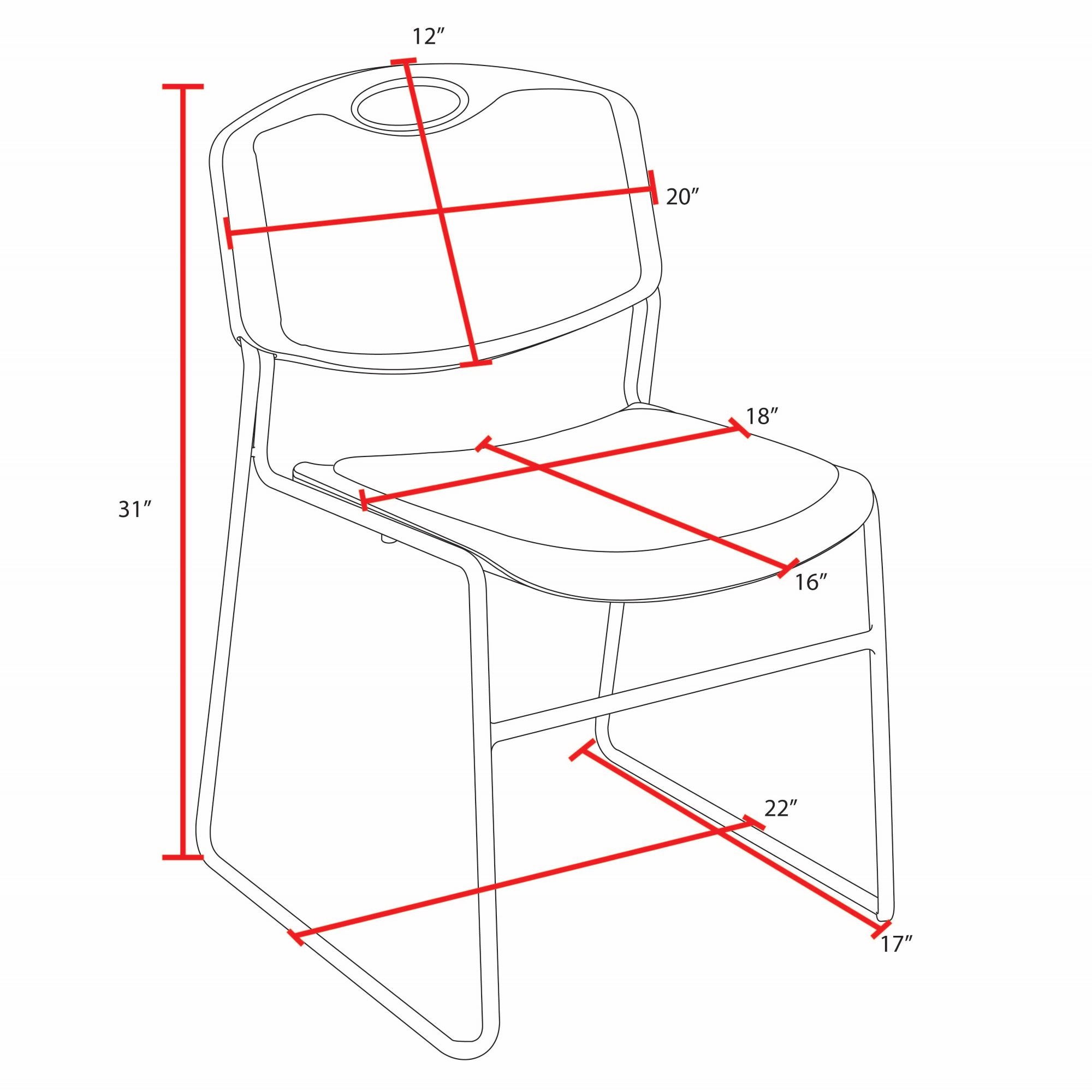Regency 4495BK chairs - View #8