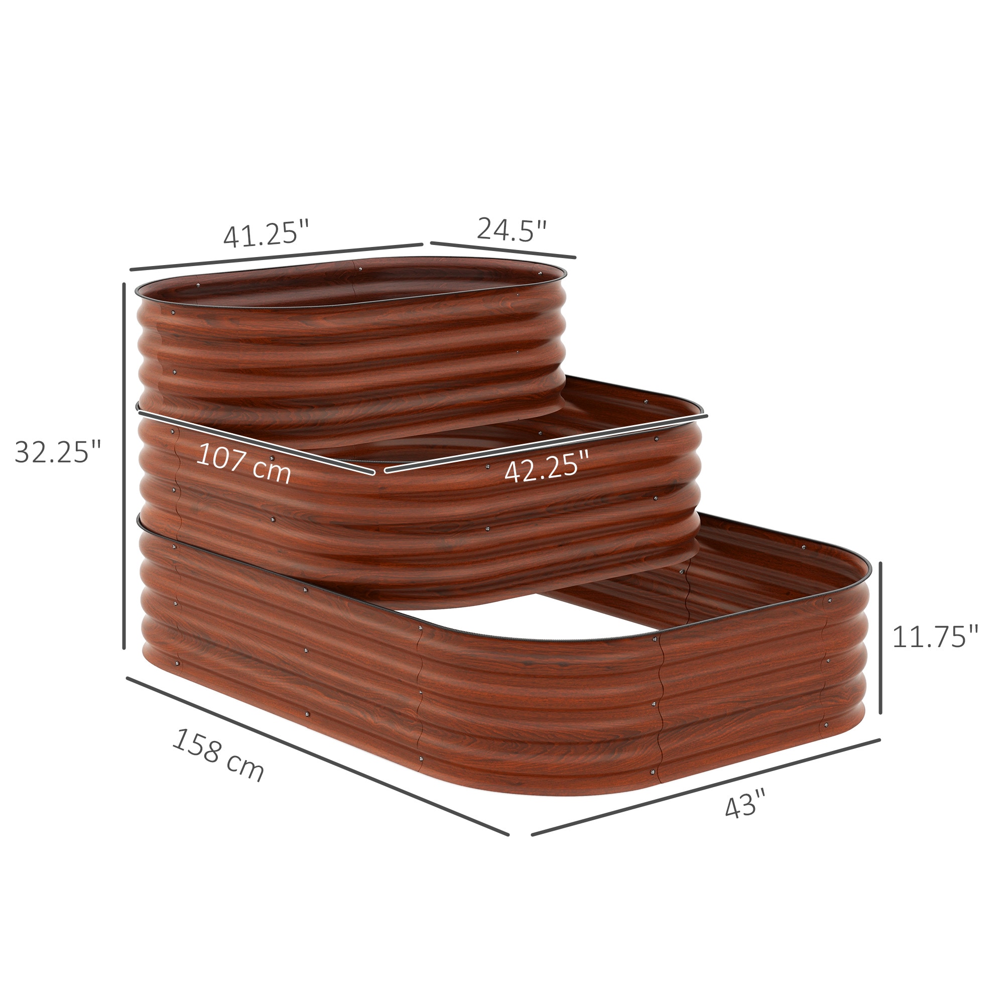Zeus & Ruta BL04RGB-10 Raised-Garden-Beds - View #2