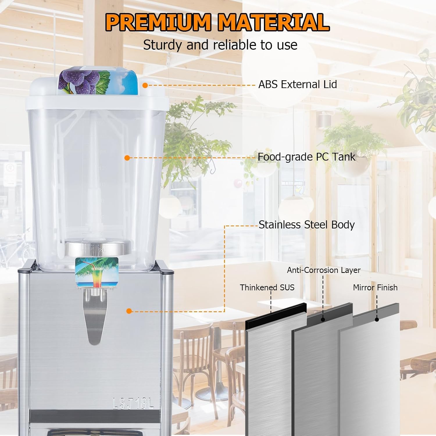 GAOMON CQC-D4OCADTG0U2 Bev-Dispensers - View #5