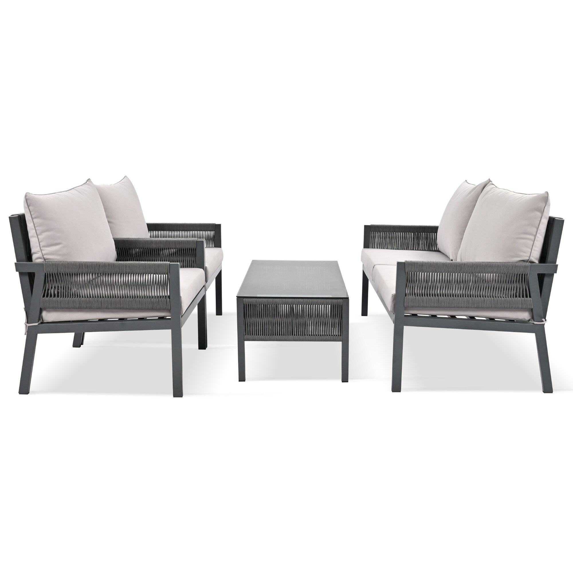 Nestfair HPKK003G Patio-Conversation-Sets - View #6