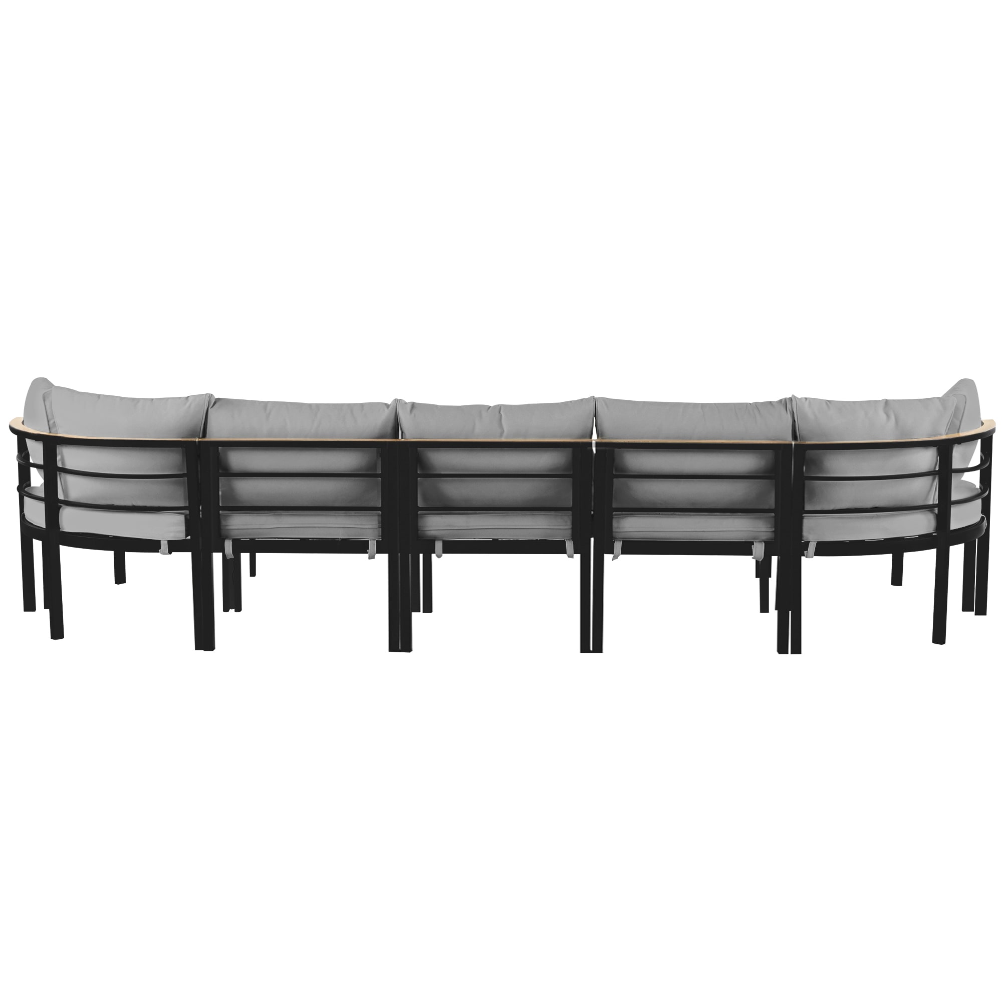 SINOFURN SYA330108GY Patio-Sofas-Daybeds - View #9
