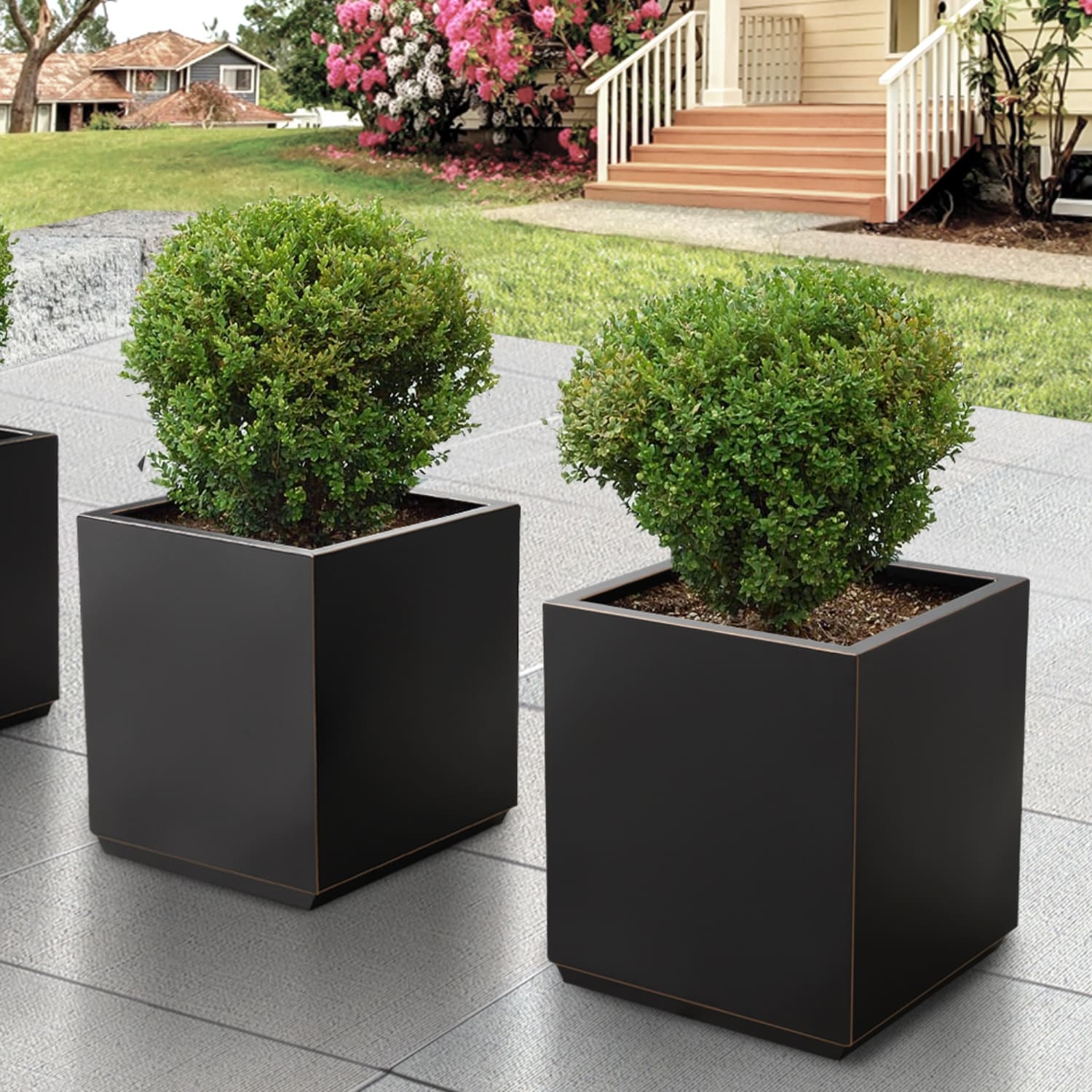 EDYO LIVING HCMP005-BLK Planter-Window-Box - View #2