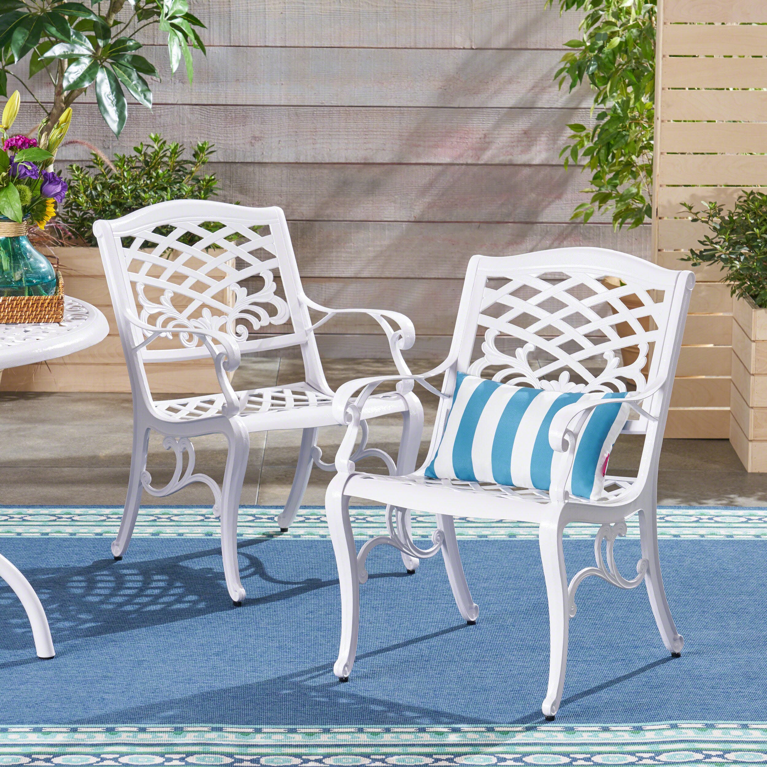ModernLuxe L3P-54589.00WHI Patio-Chairs - View #3