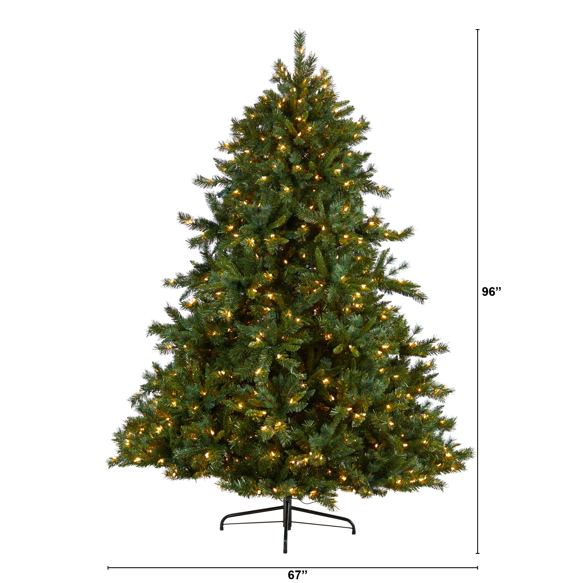 Nearly Natural T3354 Artificial-Christmas-Trees - View #2