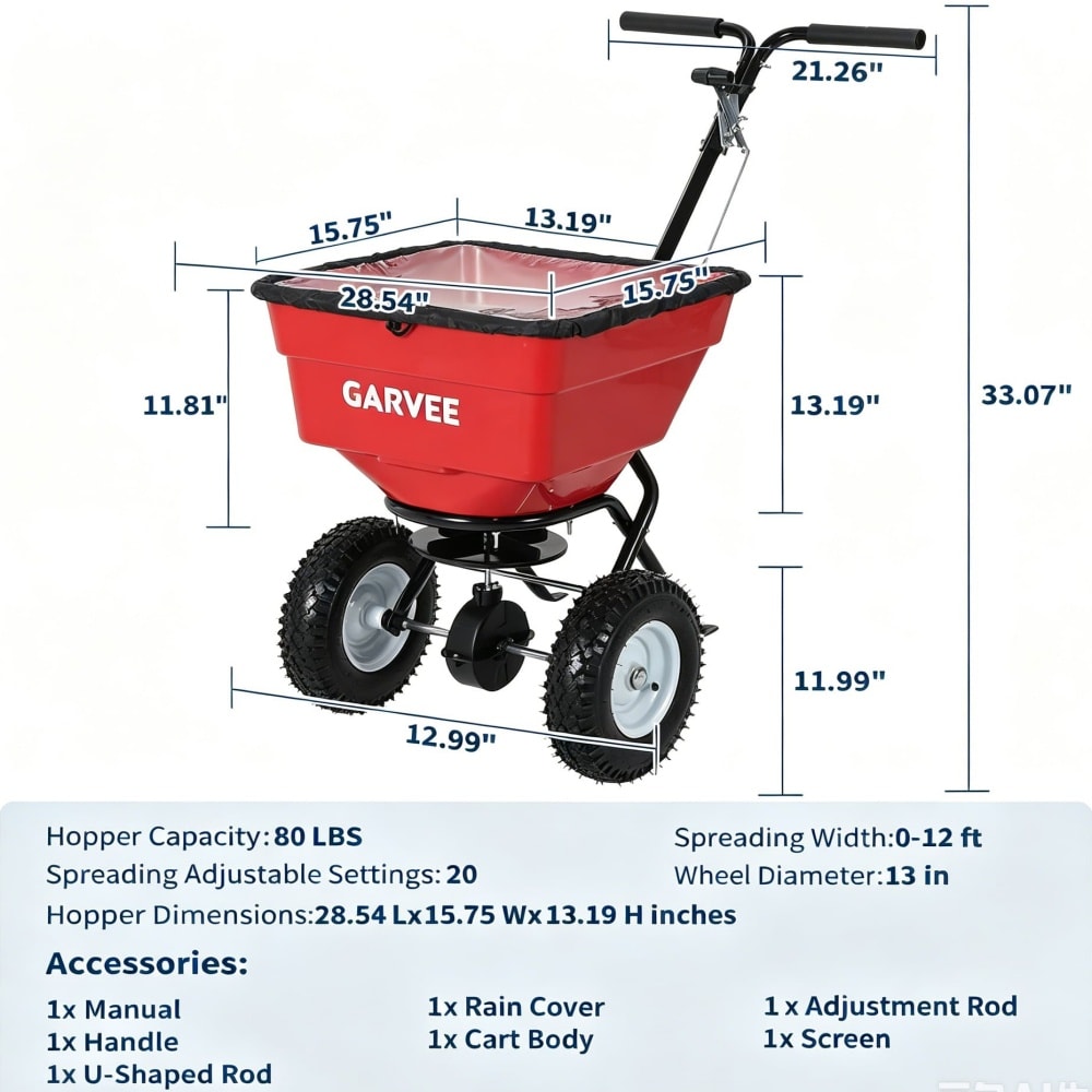 Garvee IRXMOT139 Push-Spreaders - View #5