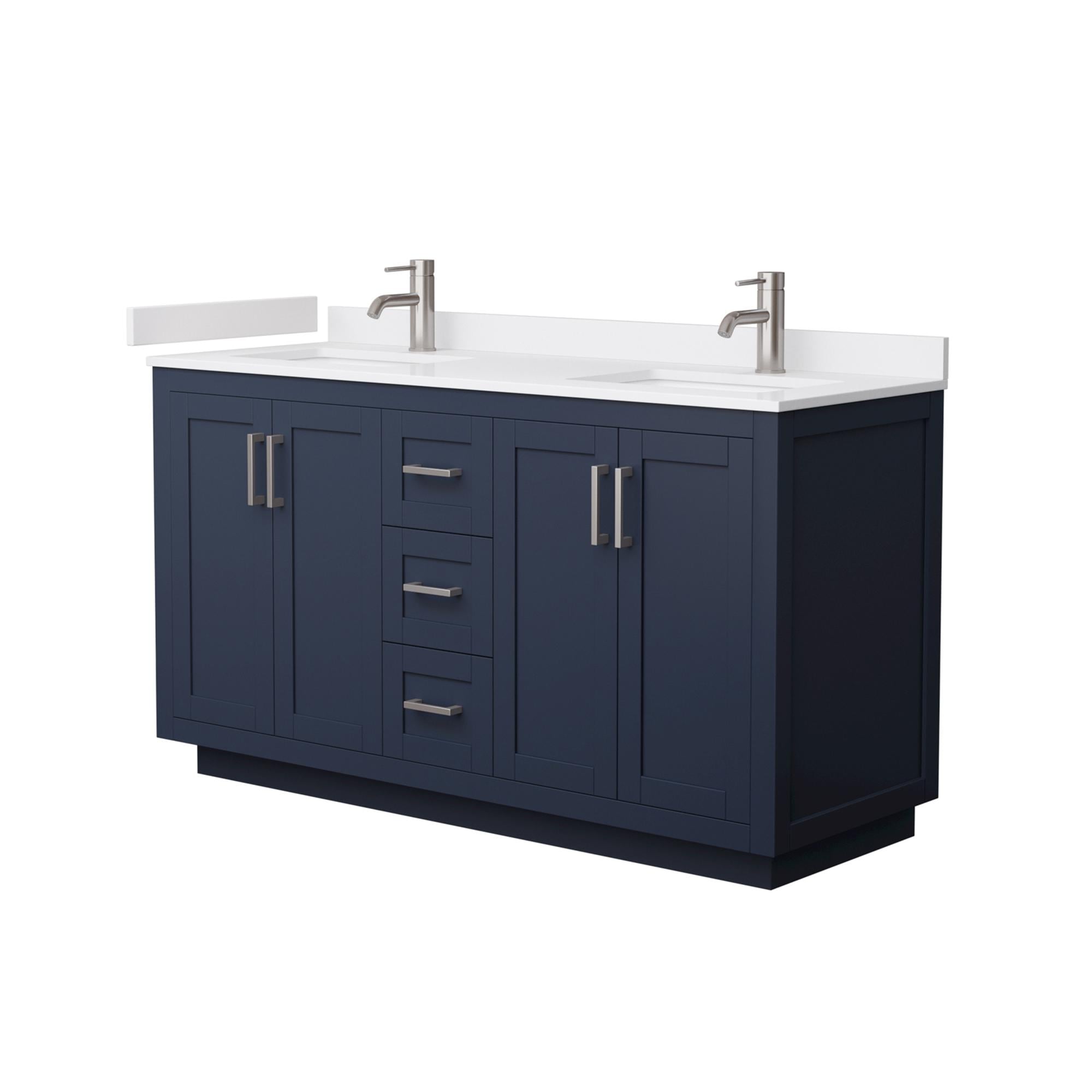 Wyndham Collection WCF292960DBNWCUNSMXX Bath-Vanity-Combo - View #2