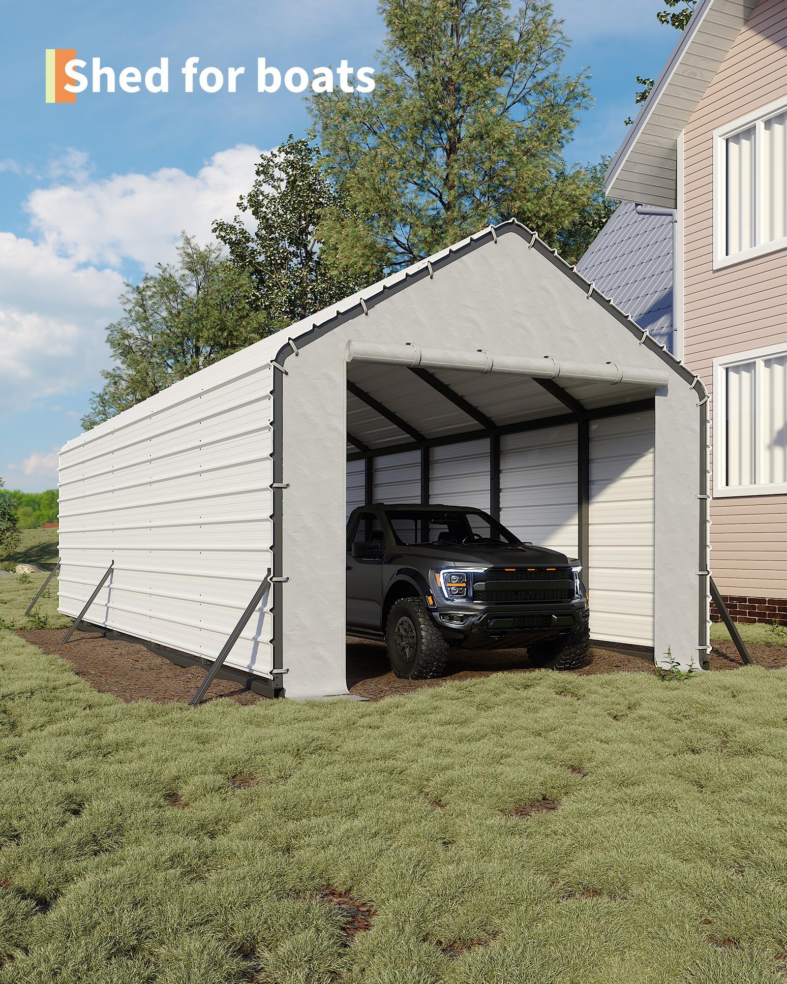 Garvee LIVE66-1385 Carport-Covers - View #4