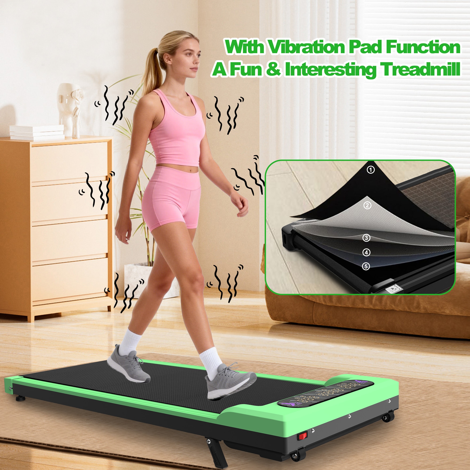 LOVMOR W1BXSLJ-65803 treadmills - View #6