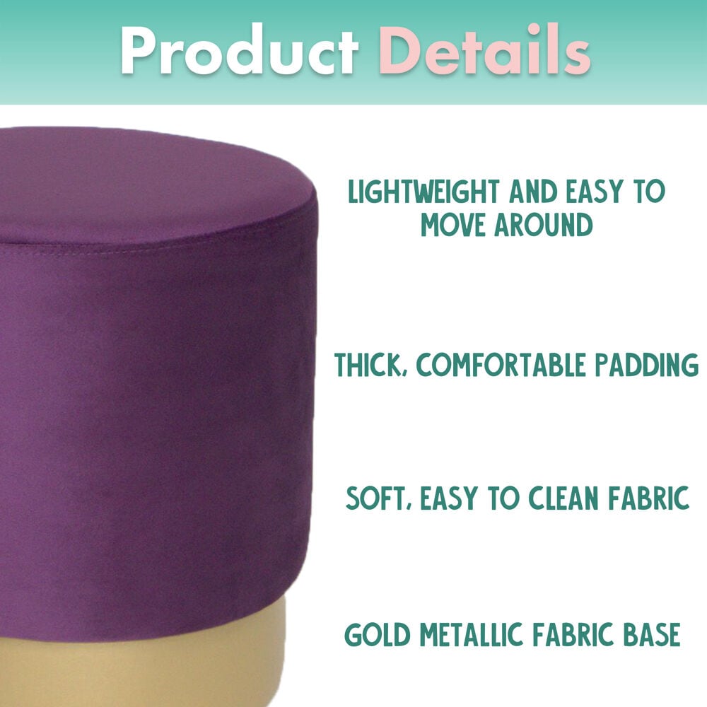 Critter Sitters CSVNTYSTOOL-PUR Vanity-Stools - View #4