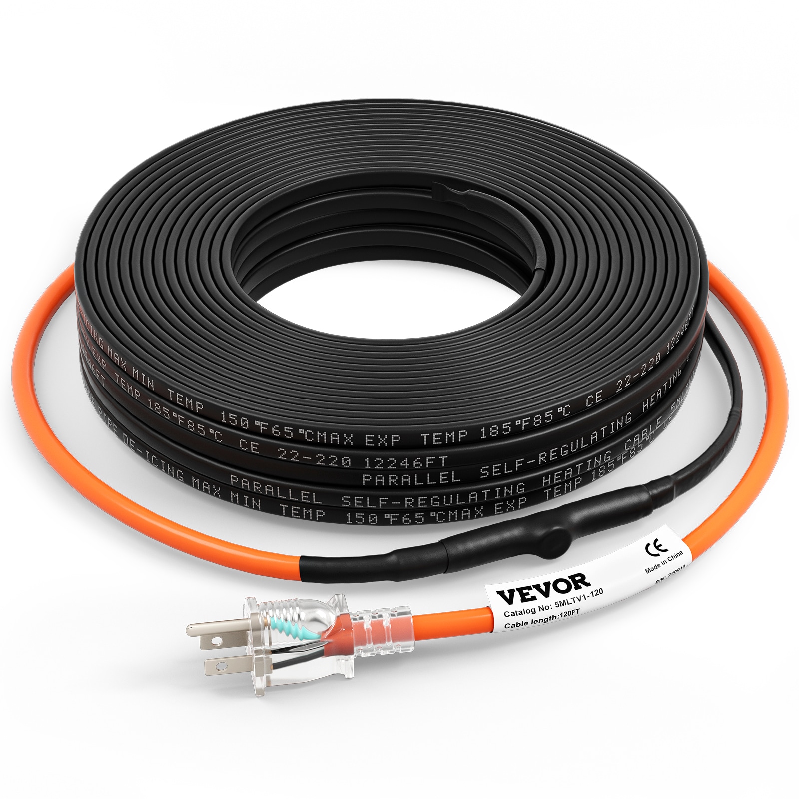 Easy Heat Pipe Heating Cable 80ft AHB-180