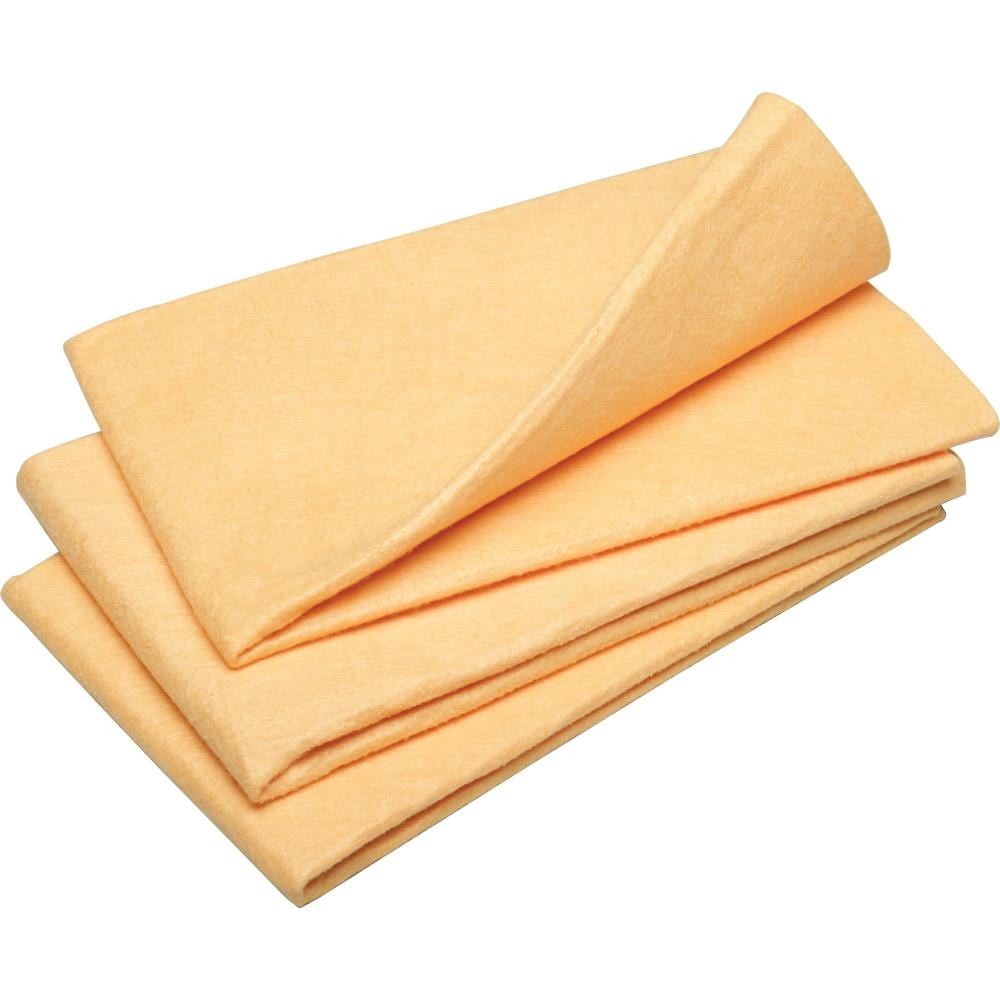 Superio Shammy Cloth, 3-Pack (Yellow)