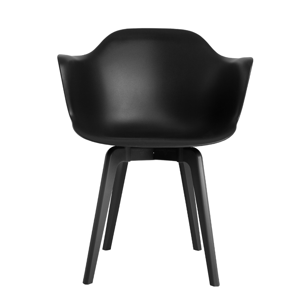 Lagoon 7067K5-SDTOS Set of 4 Penguin Contemporary/Modern Dining Arm Chair (Plastic Frame)