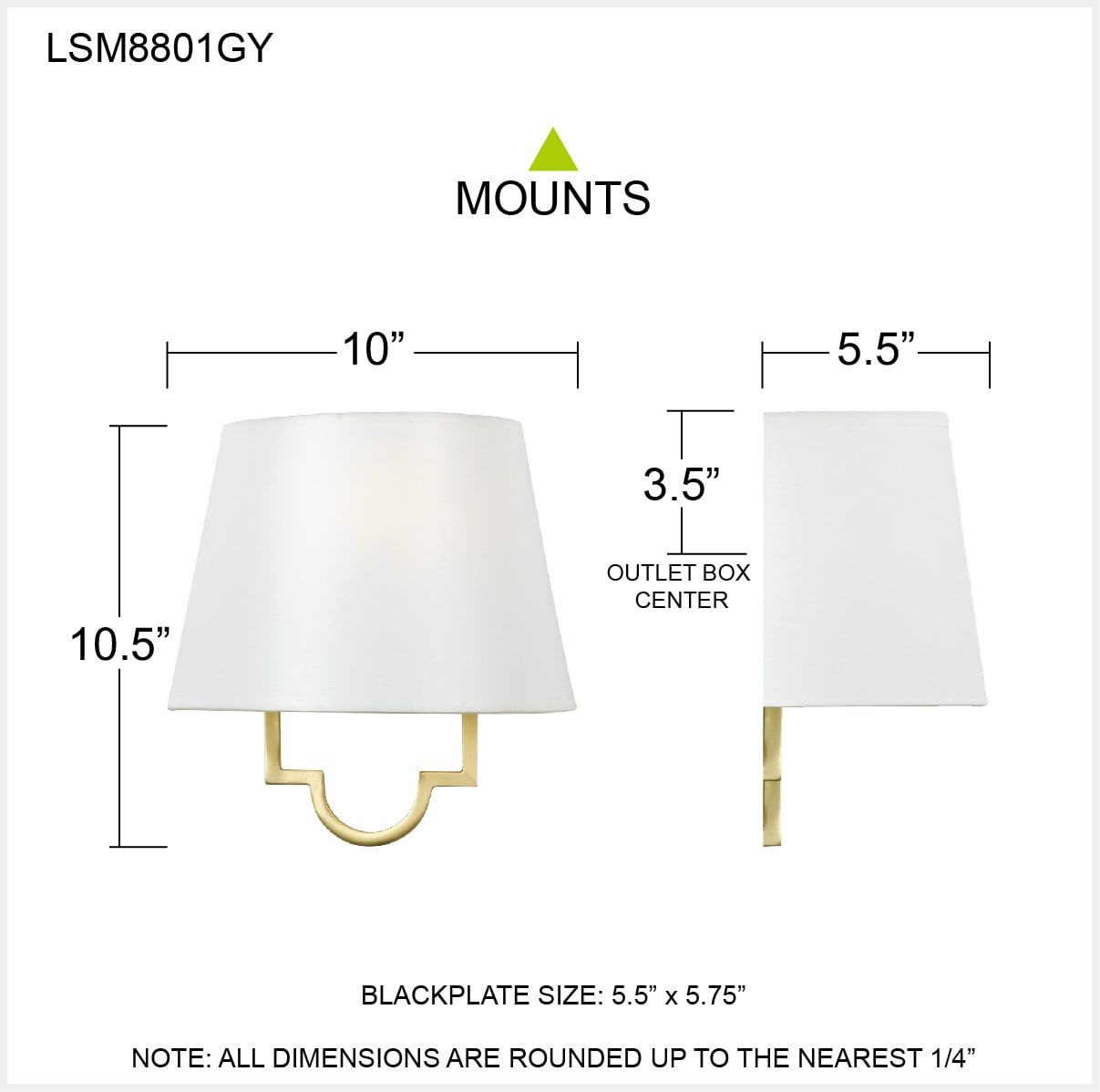 Quoizel LSM8801GY b090000 - View #2