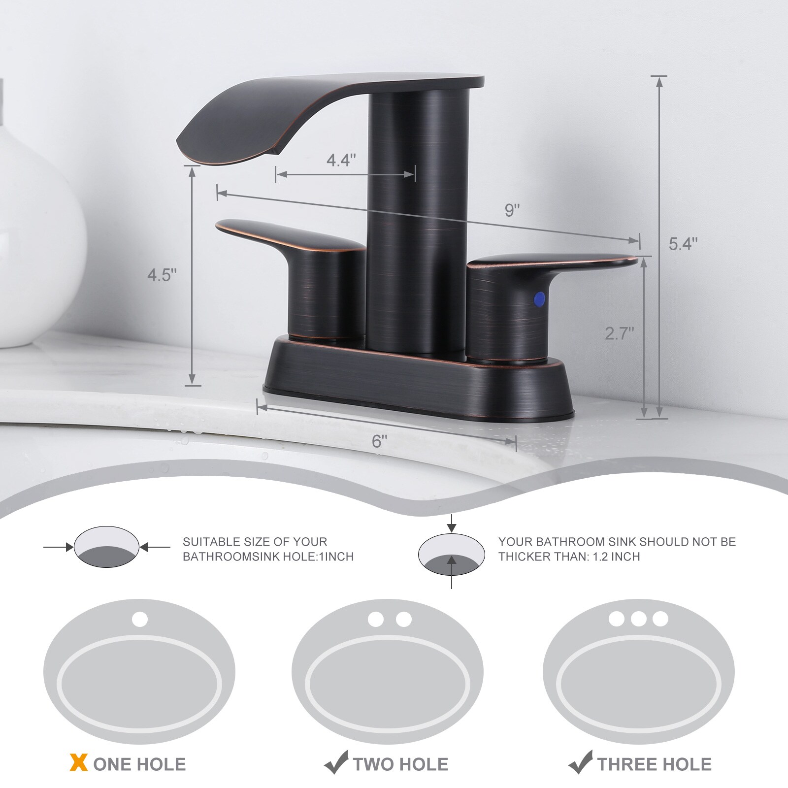 WOWOW 2326900RB Lavatory-Faucets - View #6
