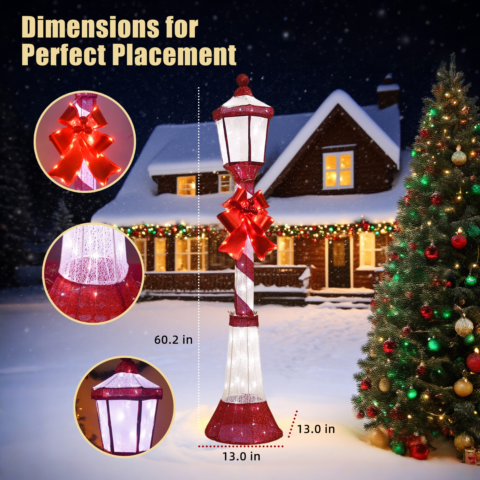 Starfree HOXSOD0109RED-HI Outdoor-Christmas-Decor - View #8
