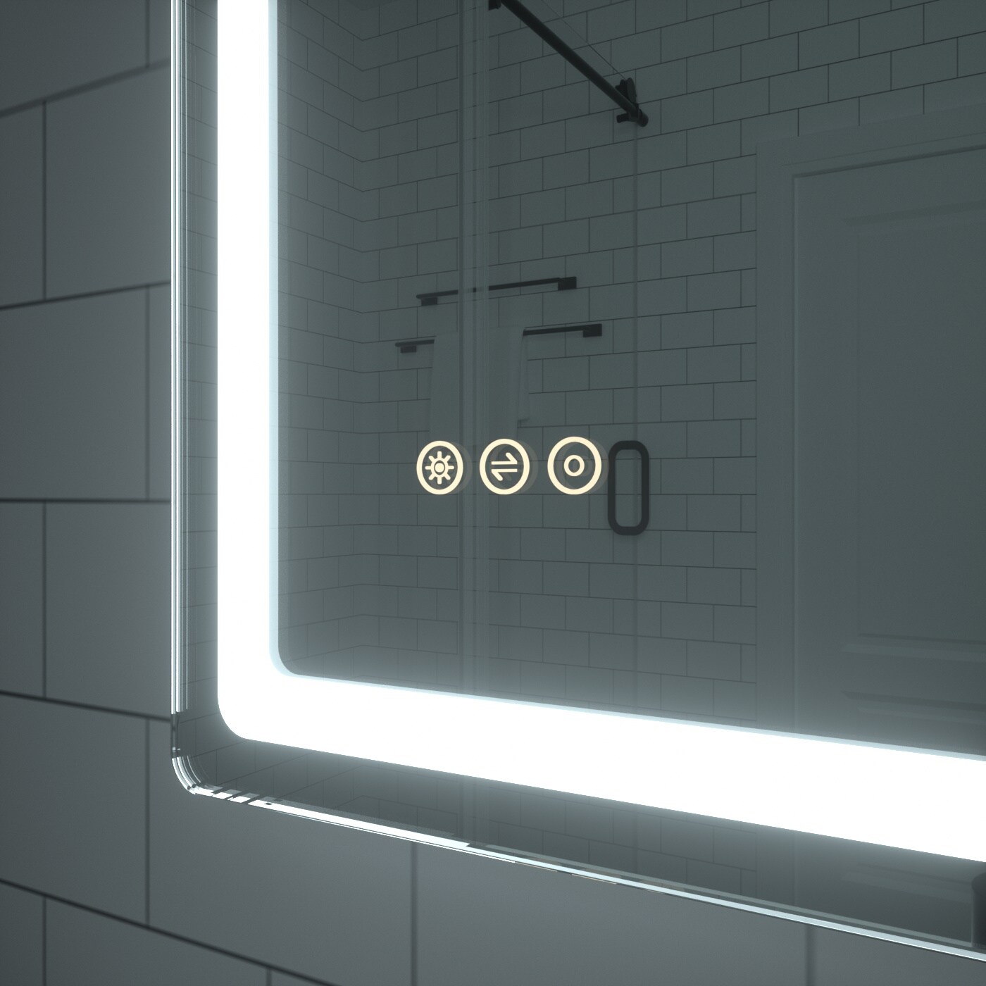 Bayfeve BFKF-2436U4-MIR Framed-Bath-Mirrors - View #17
