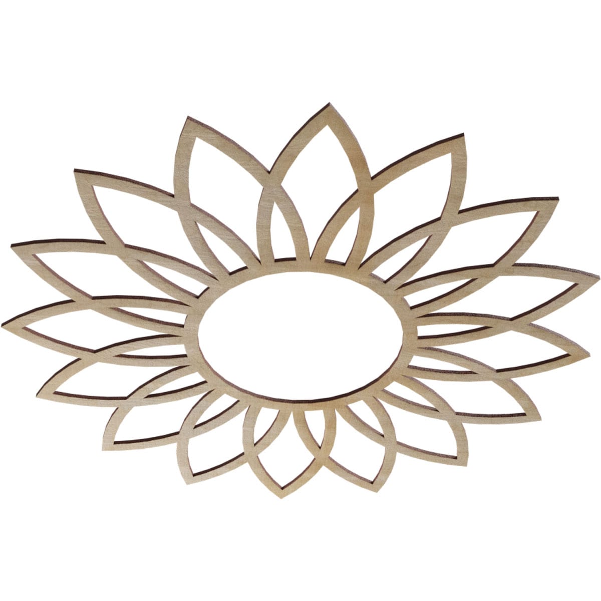 Ekena Millwork CMWP30X30X0250DAHI Ceiling-Medallions - View #2