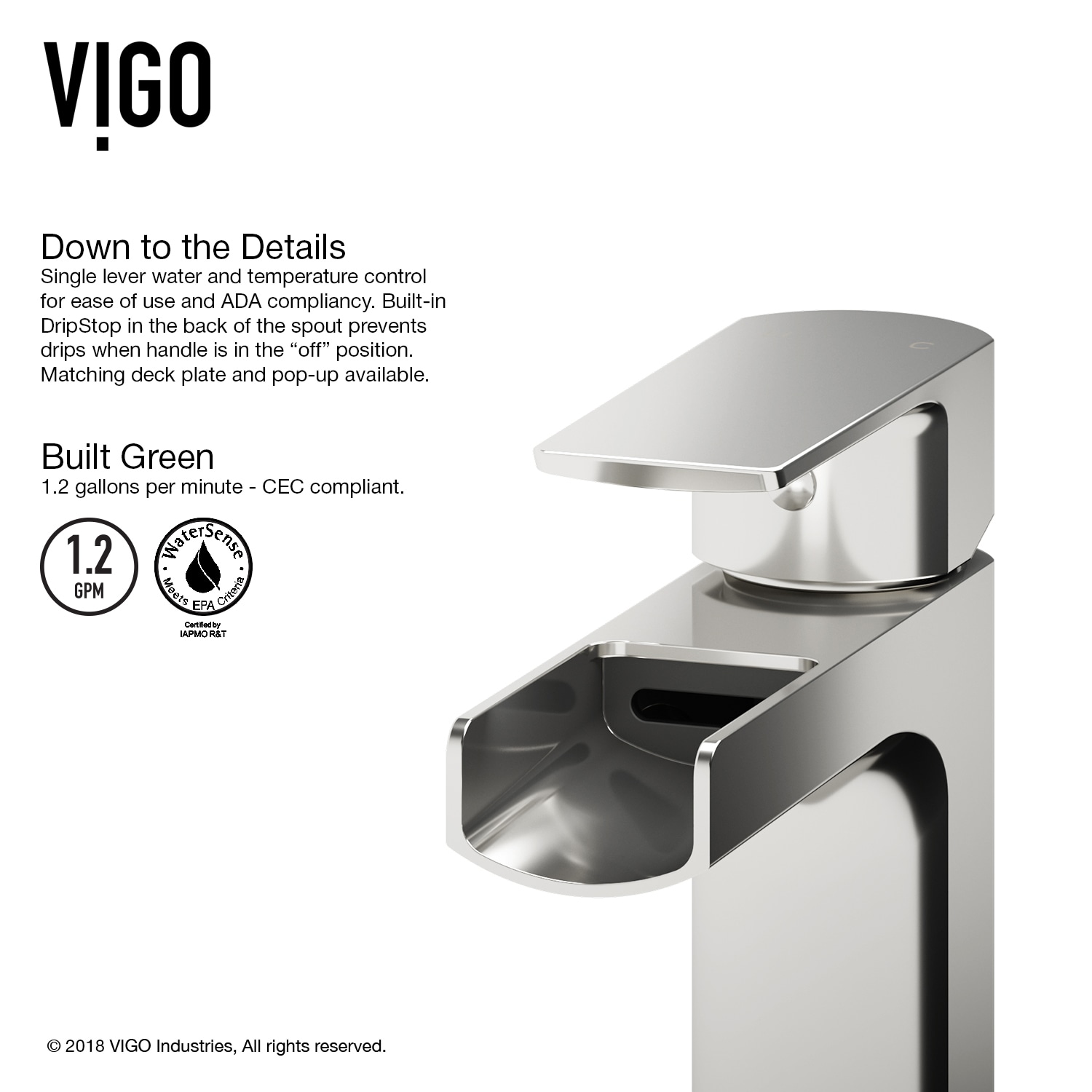 Ileana Modern 6 3/4" Black Nickel Single Hole Bathroom Faucet