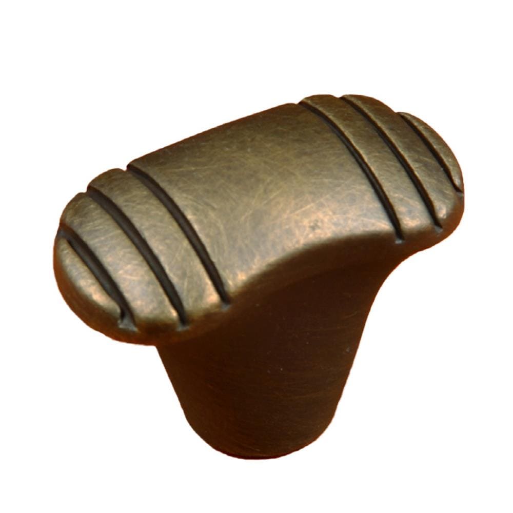 RK International CK 784-AE Antique English Rectangular Contemporary Cabinet Knob