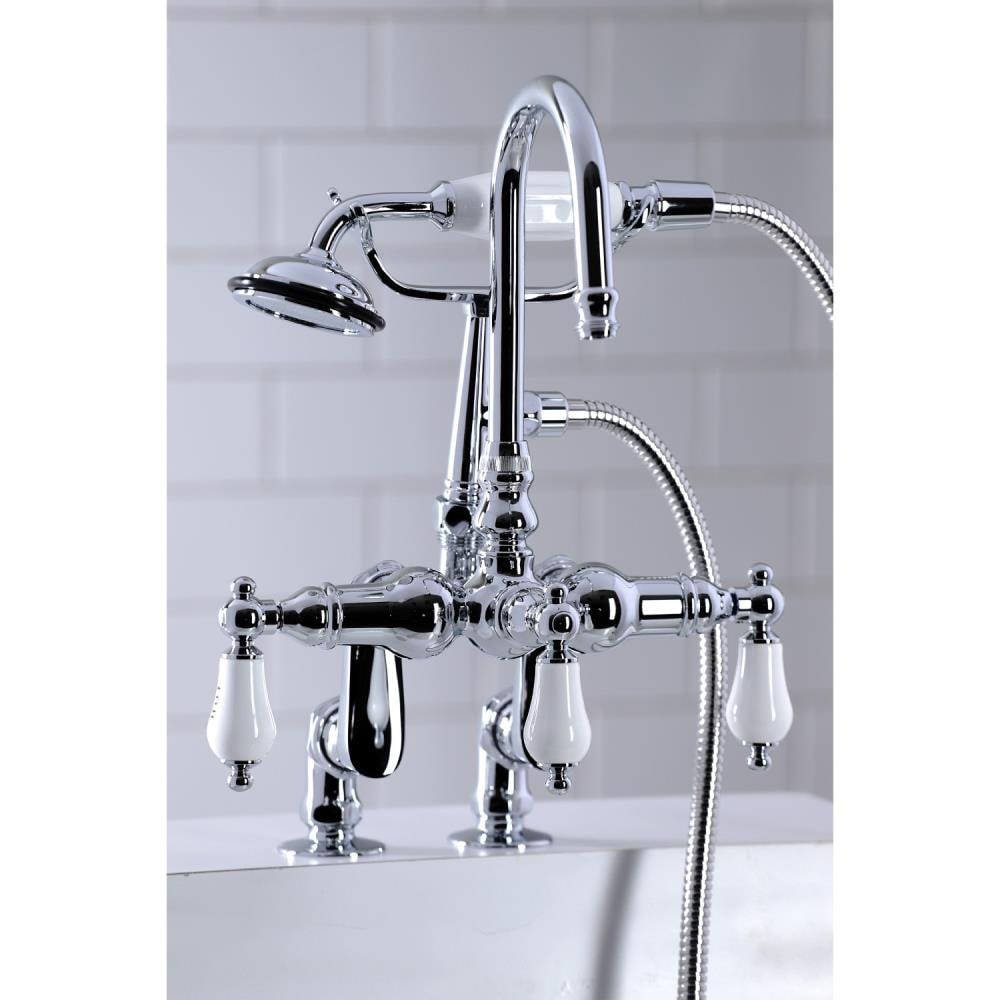 Vintage High Arc Gooseneck Clawfoot Tub Faucet Package - On Sale