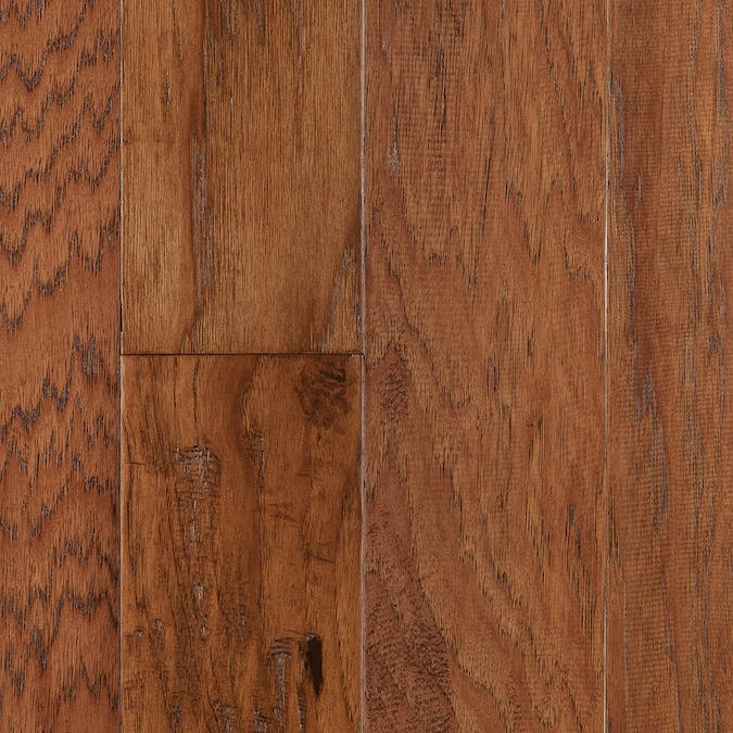 Handsed Hardwood Flooring, Hickory Spice Hardwood Floor