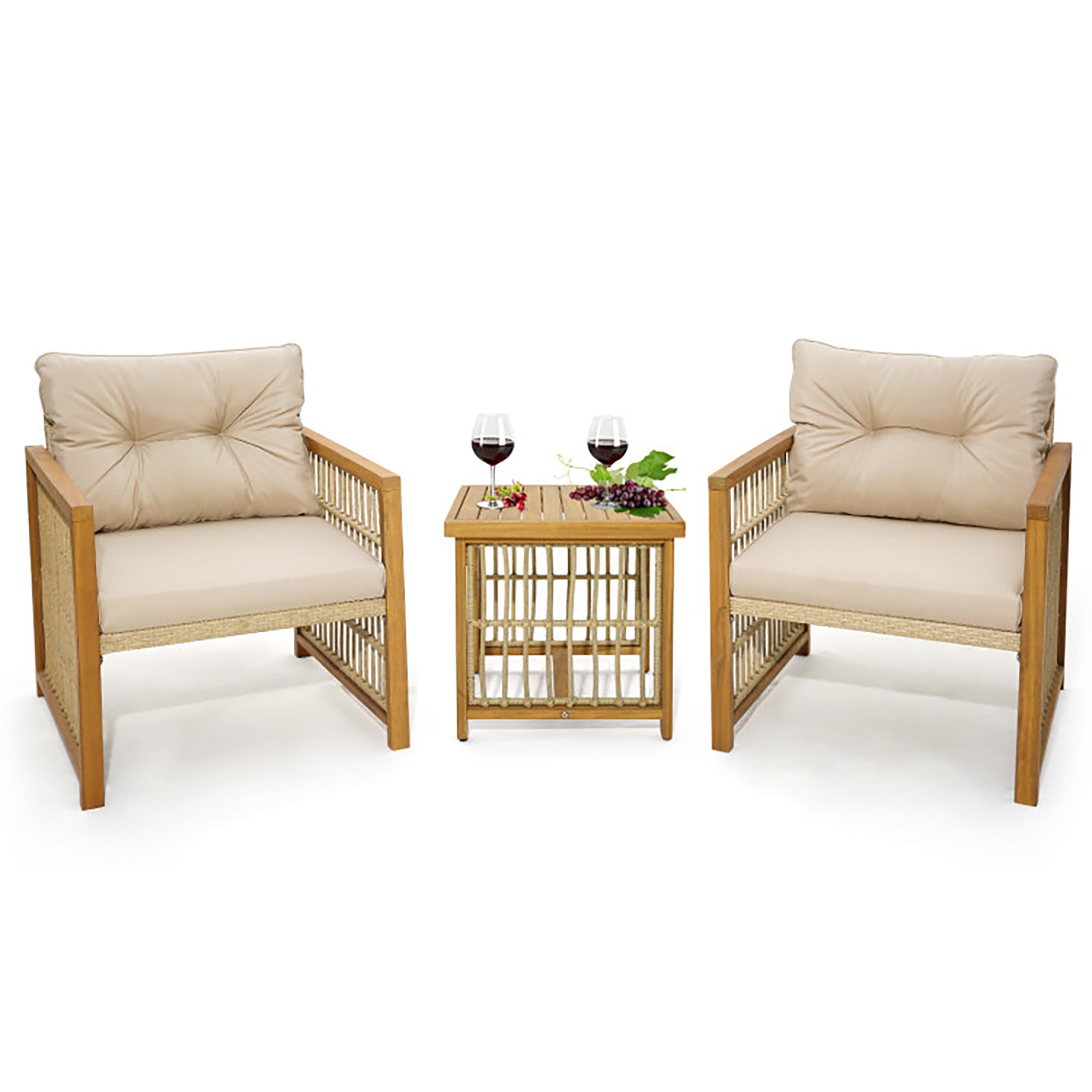 Forclover ALW37-OR Patio-Conversation-Sets - View #3