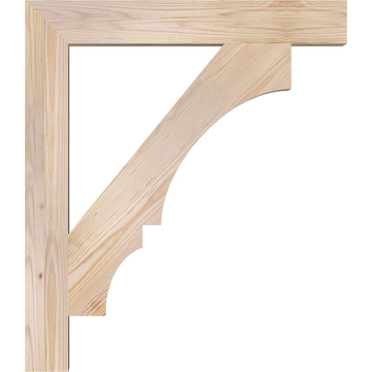 Ekena Millwork BKT04X26X30BOA05SDF Exterior-Brackets-Braces - View #3