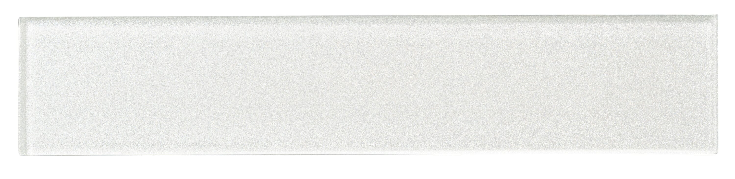 Andova Tiles ANDKWI443 KWIET Soothing 3-in x 13-in Polished Glass Subway Floor and Wall Tile (8.7-sq. ft/ Carton)