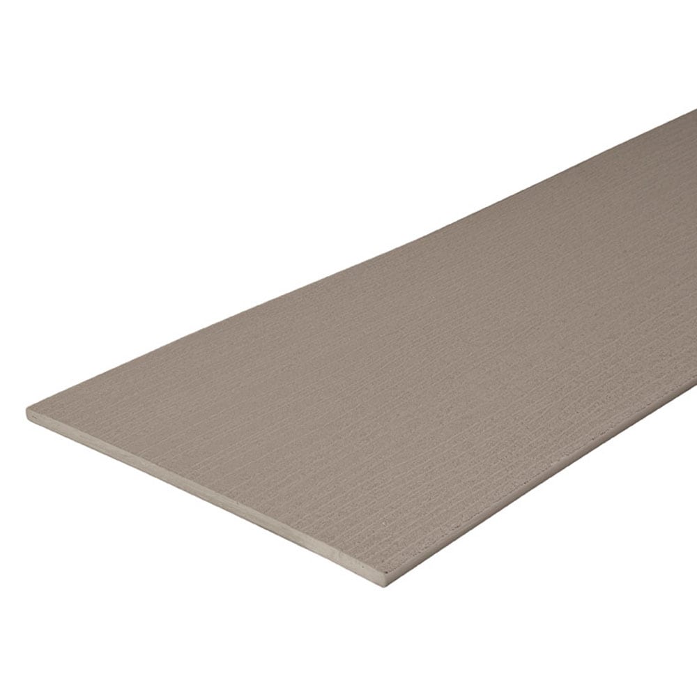 Fiberon 10713 Paramount 1/2-in x 11-3/4-in x 12-ft Sand (Complementary to Sandstone) Square PVC Deck board