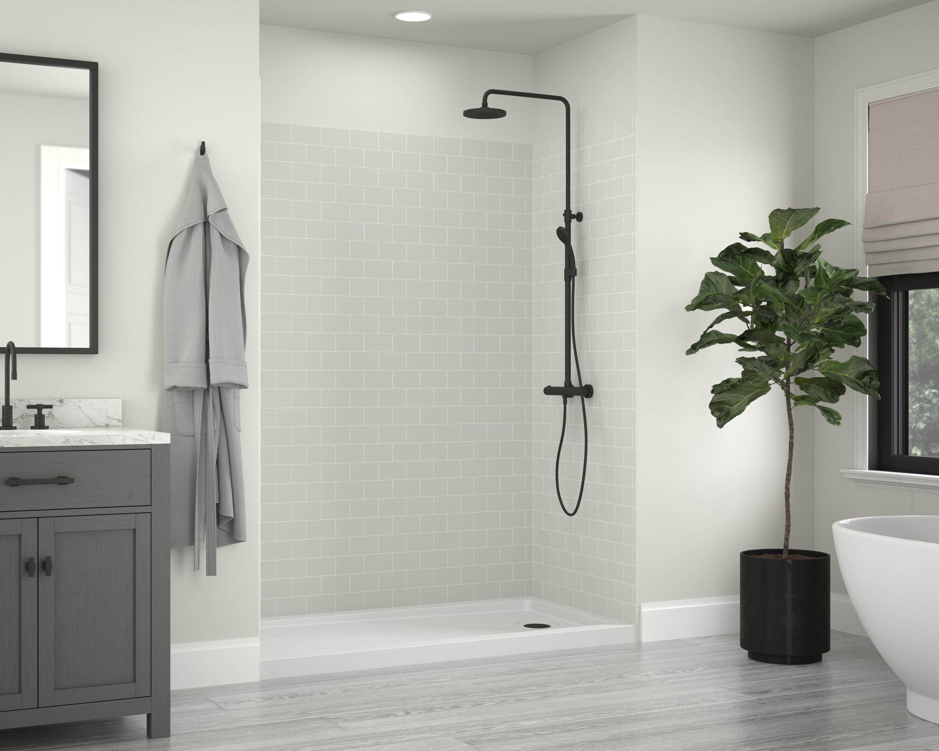 CRAFT + MAIN GFS603278-GM Shower-Wall-Surrounds - View #6