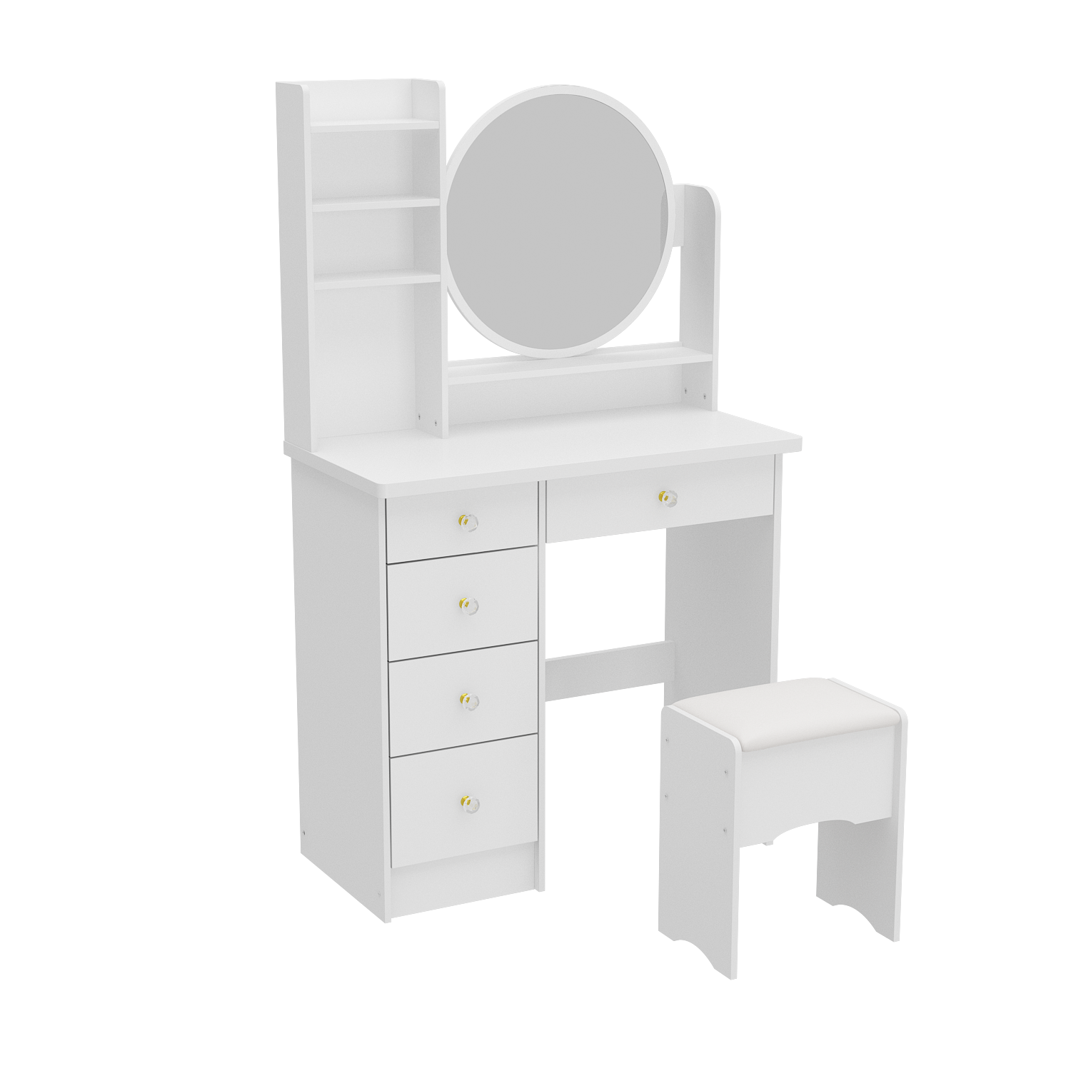 FUFU&GAGA LJY-WFJWL0095-01 Bedroom-Vanities - View #3
