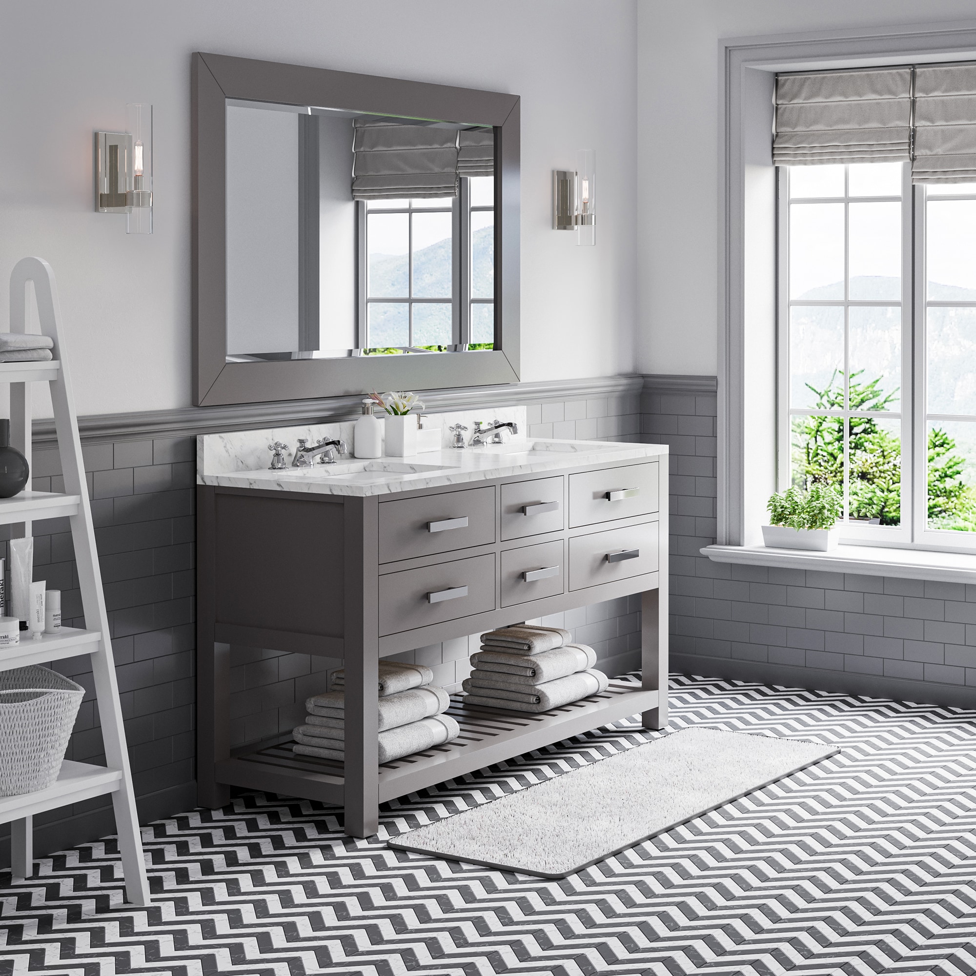 Water Creation MADALYN60GB Bath-Vanity-Combo - View #3