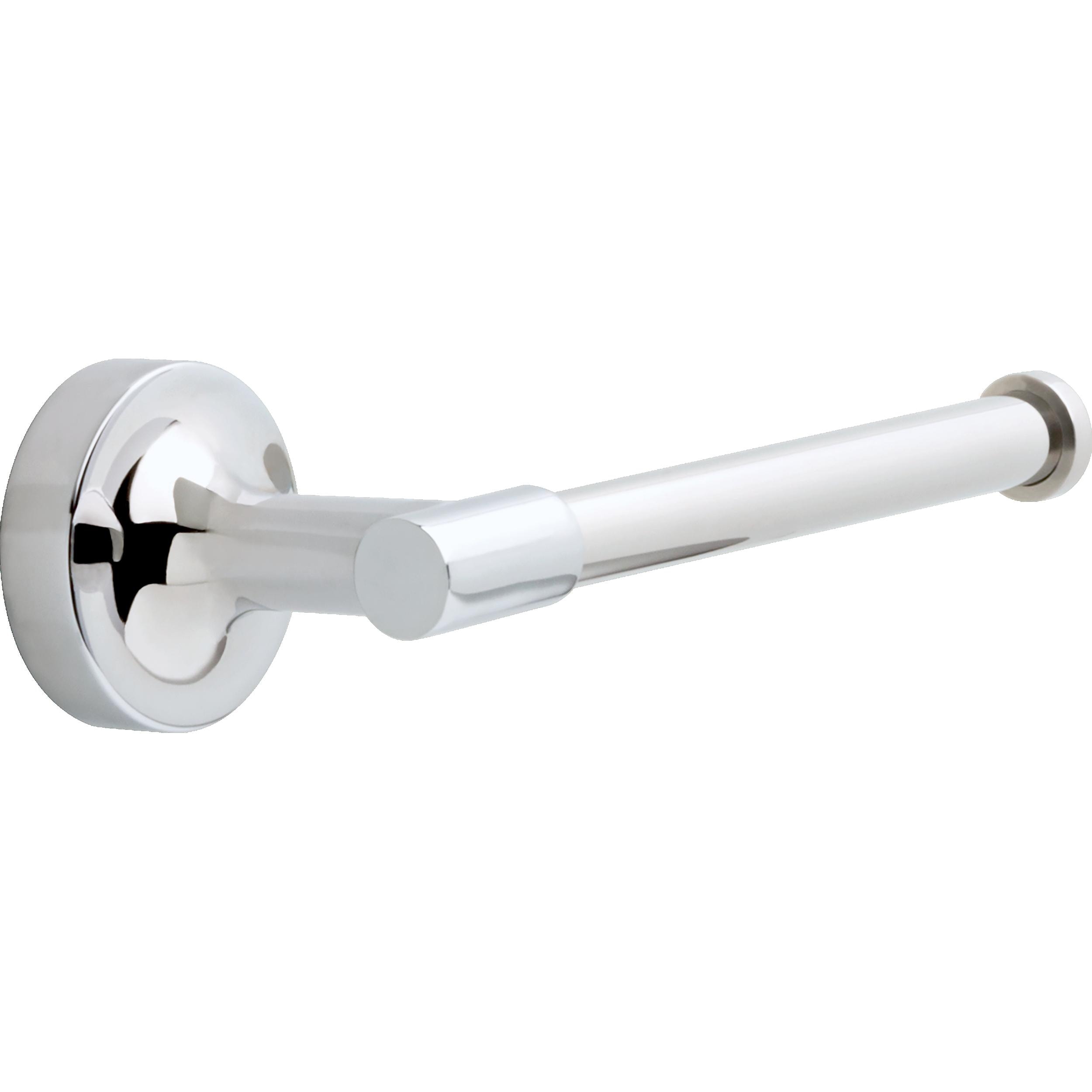 Franklin Brass VOI51-PC Voisin Polished Chrome Wall mount Single post Toilet Paper Holder 1 -Rolls