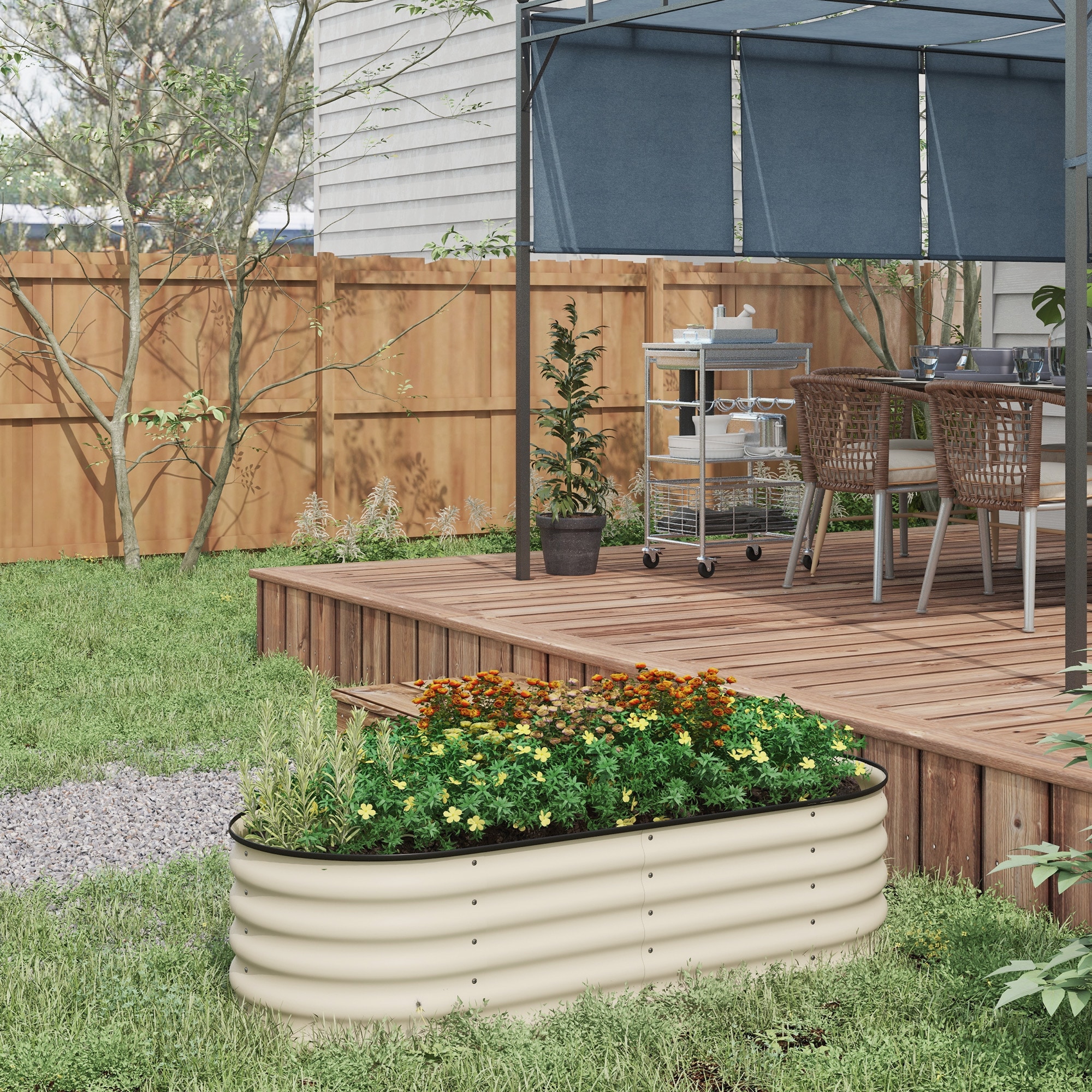 Damerin W259RA Raised-Garden-Beds - View #3