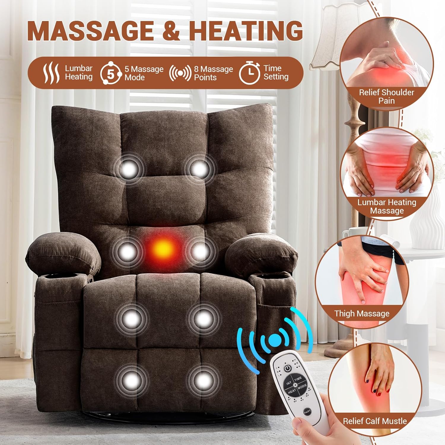 Qeetex SUN-PHK-333KF3L4 recliners - View #4