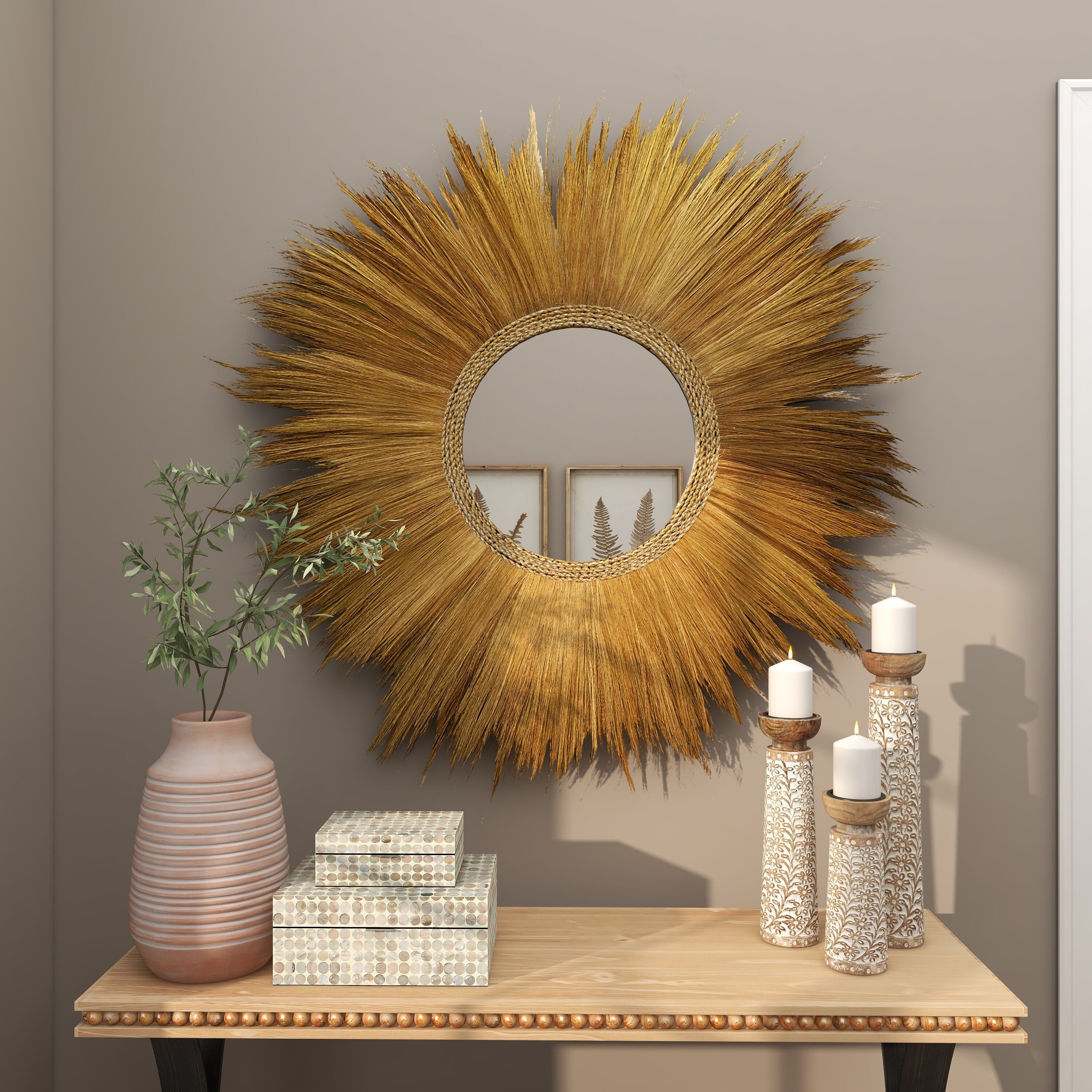 Mirrors Shape Sunburst