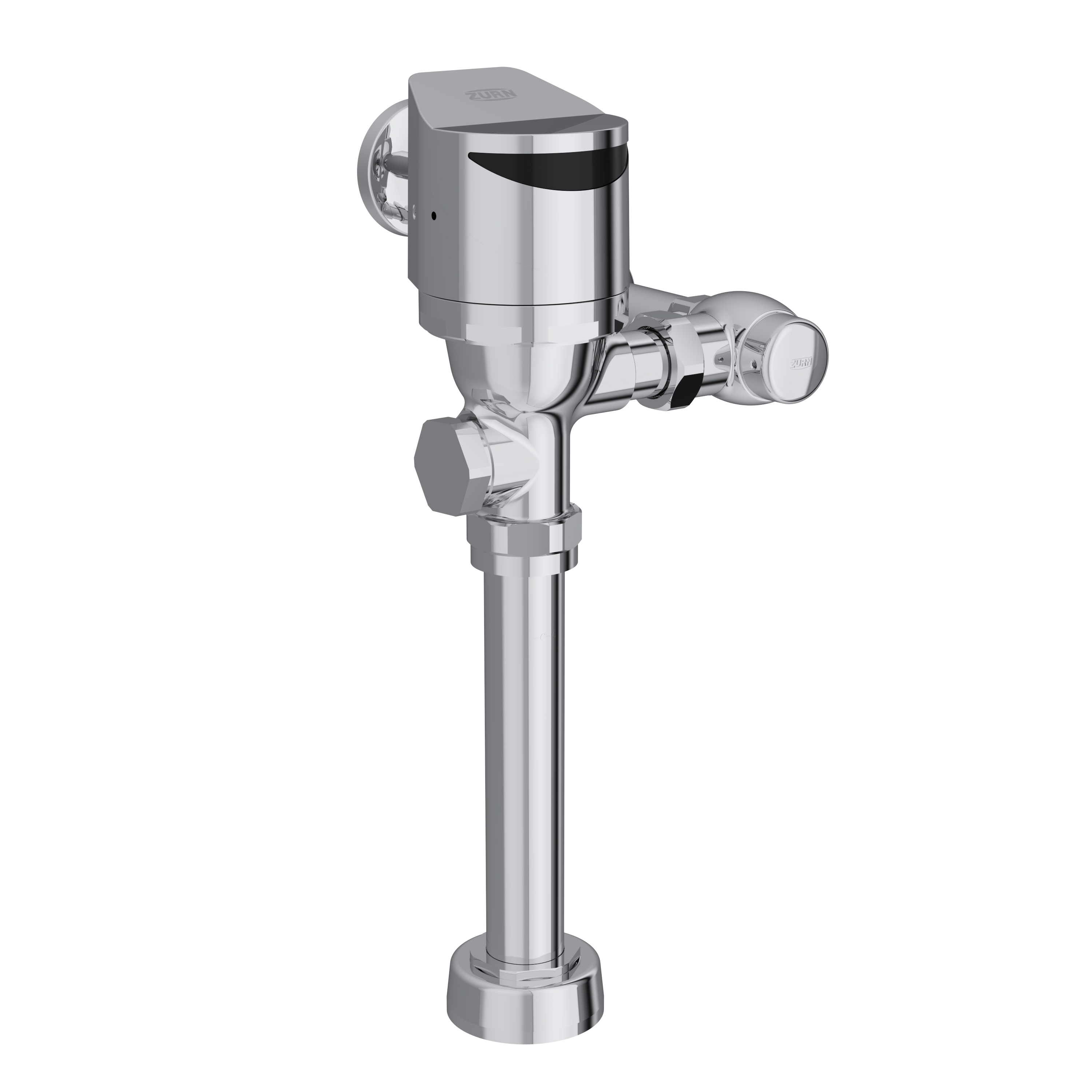 Zurn Polished Chrome Brass Universal Fit Automatic Flush System in the ...