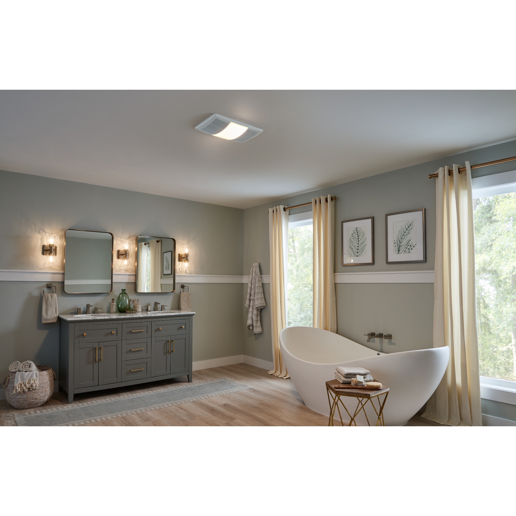 Bathroom vent heater light deals combo lowes